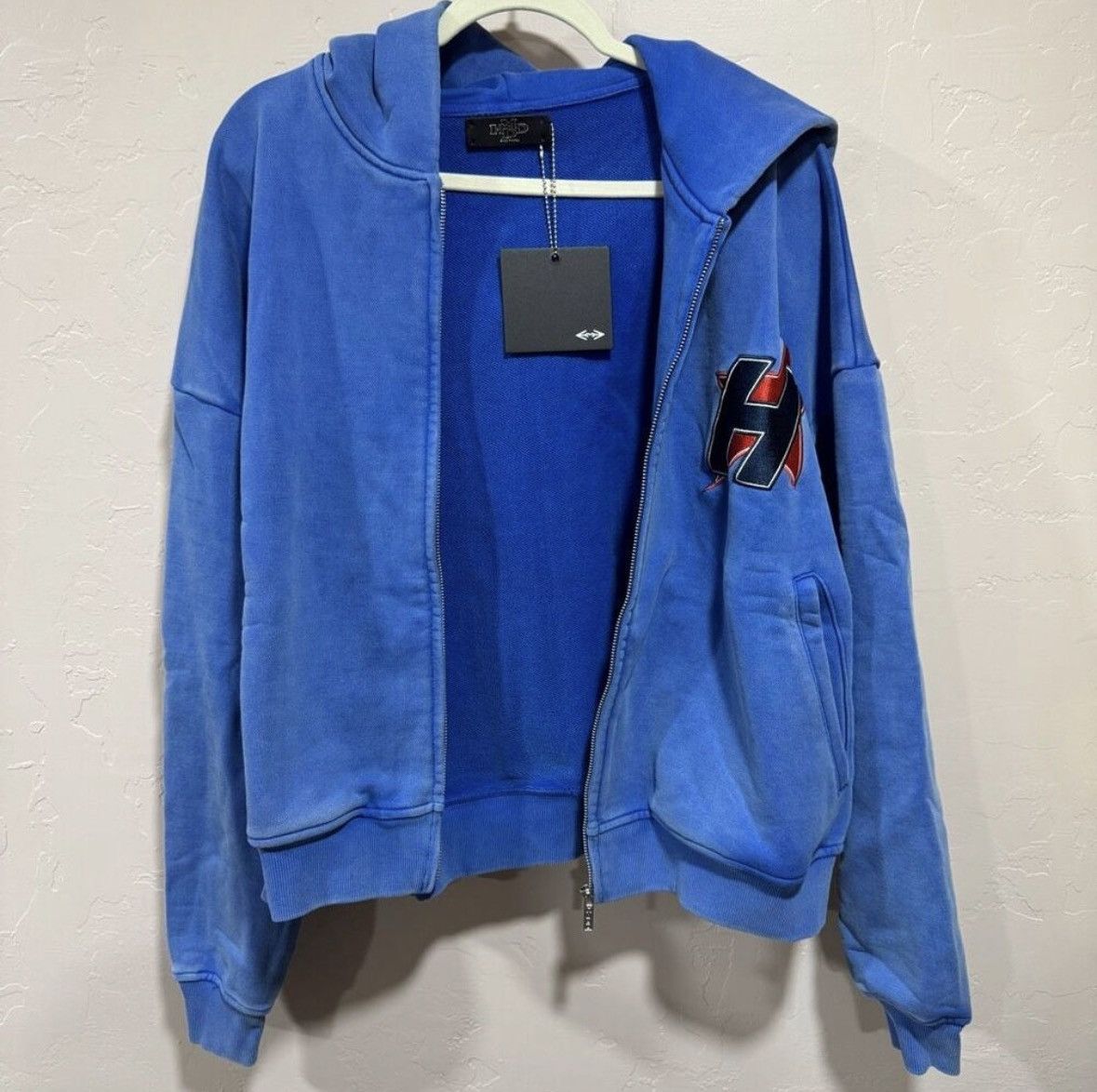HMDD HMDD H-Star Zip Up Sweatshirt Blue NEW Size US S / EU 44-46 / 1 - 9 Thumbnail