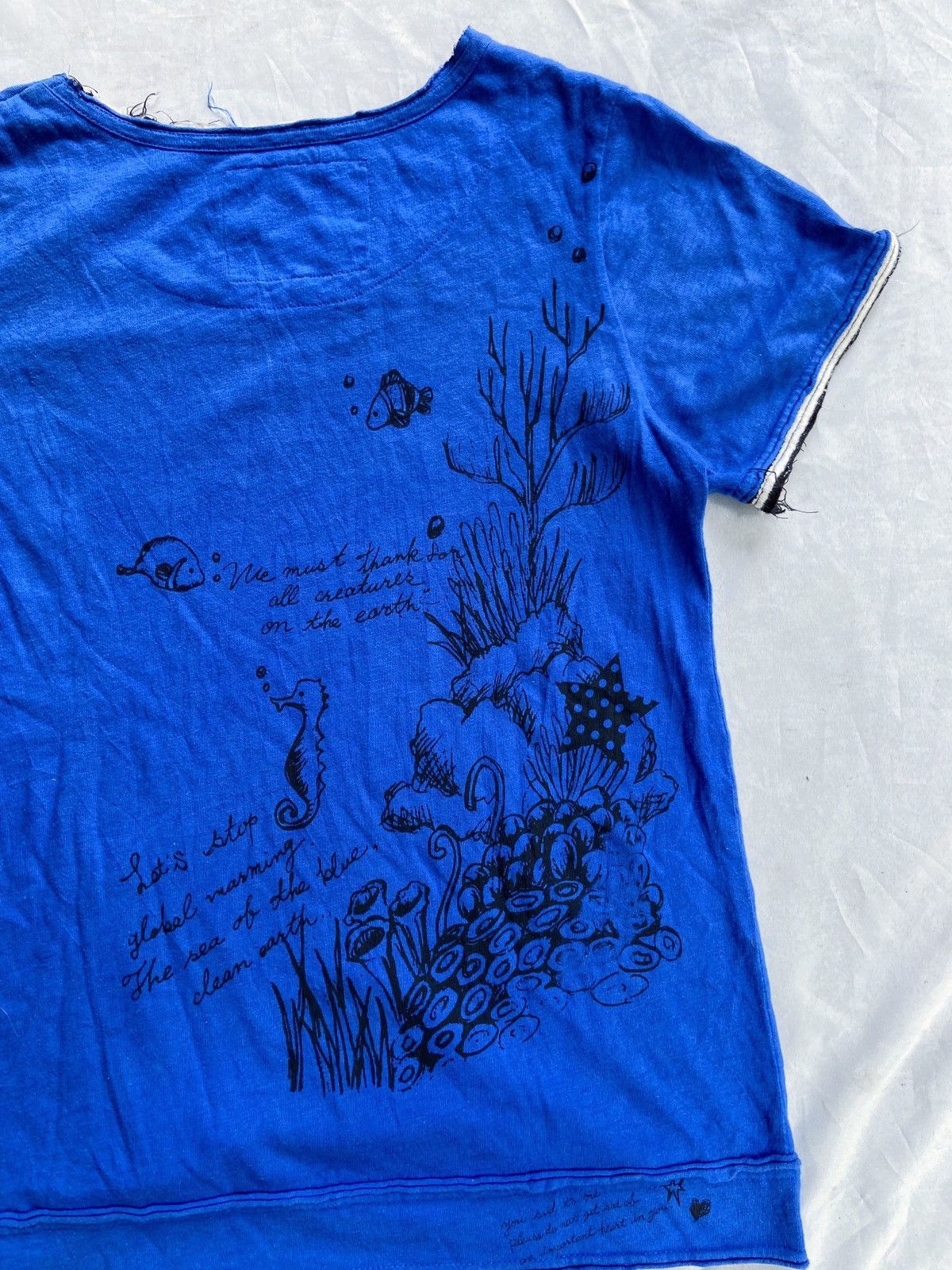 Beauty Beast × Hysteric Glamour × Japanese Brand 🌸SCOLAR DOUBLE LAYER TEE Size US S / EU 44-46 / 1 - 10 Thumbnail