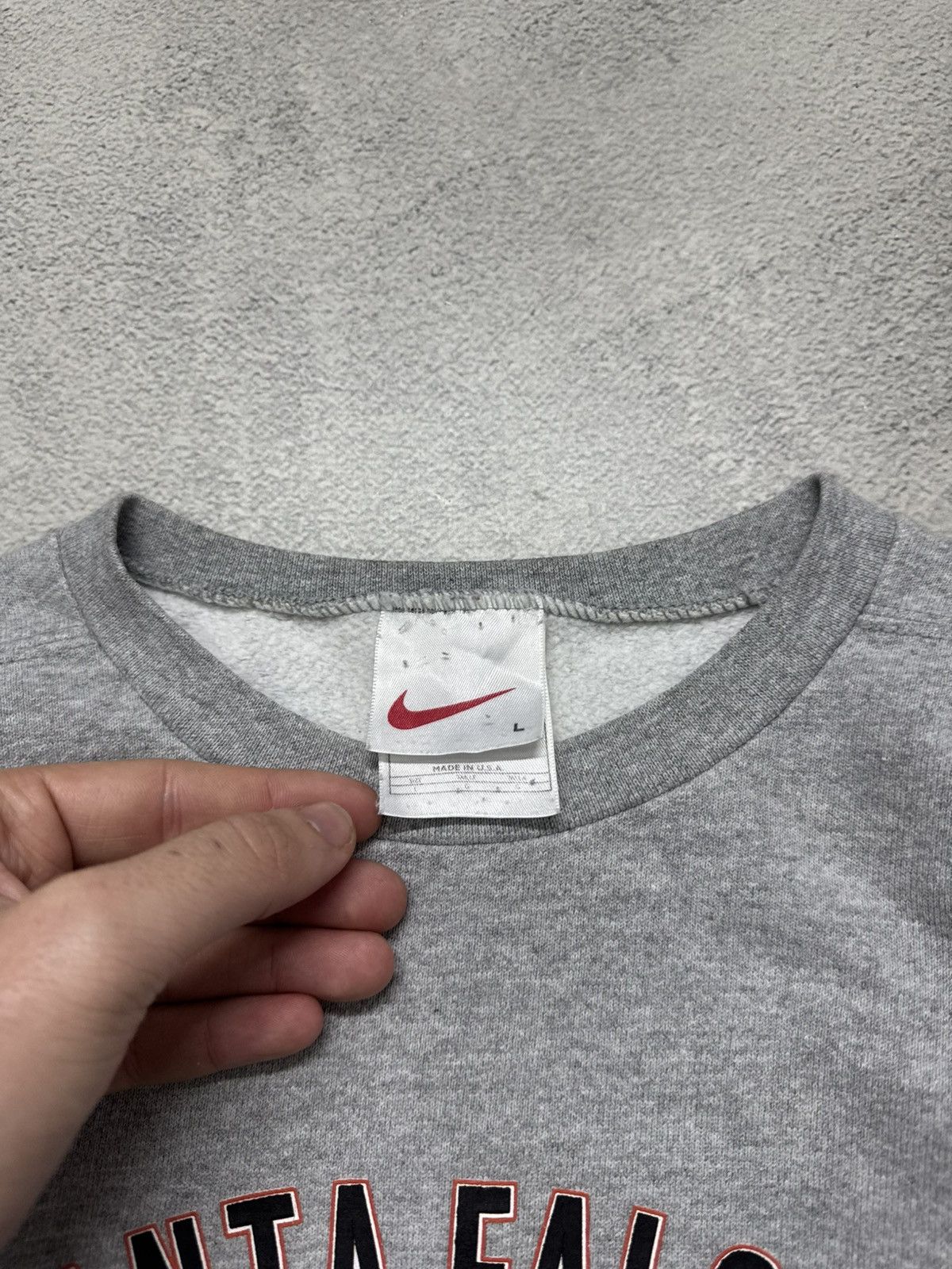 Nike Vintage Y2K Nike Mini Swoosh Atlanta Falcons Sweatshirt 90’s Size L / US 10 / IT 46 - 8 Thumbnail