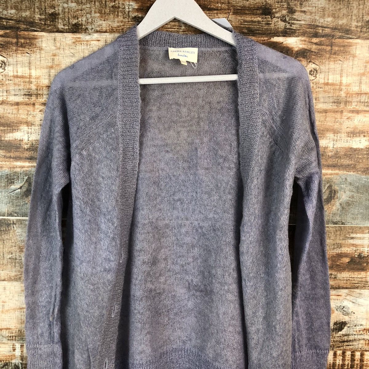 Japanese Brand Laura Ashley London Purple Cardigan Knitwear #A2226 Size S / US 4 / IT 40 - 5 Thumbnail