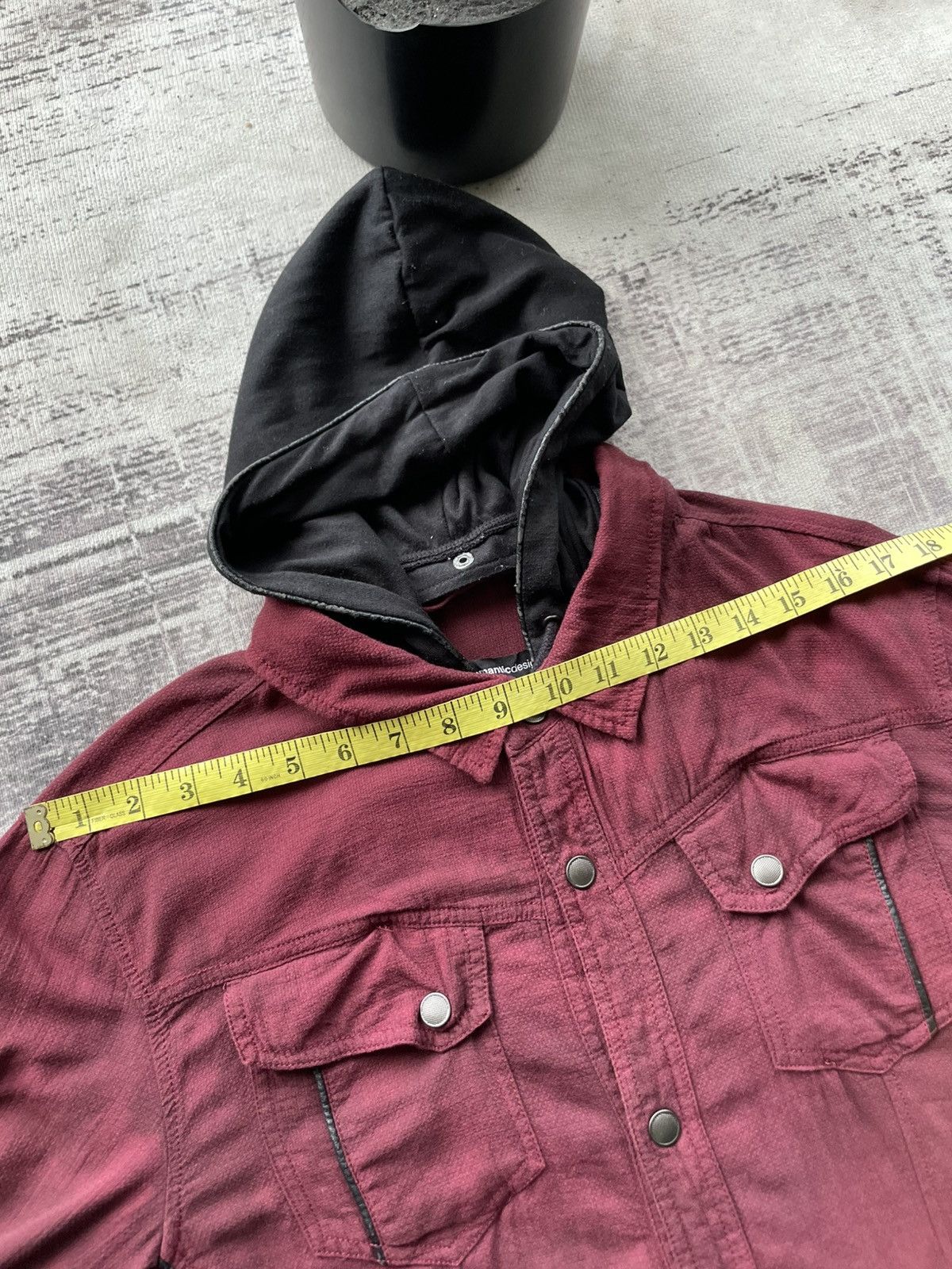 If Six Was Nine × Japanese Brand × semanticdesign Semantic Design Y2K Punk Style Button Up Zipper Hooded Size US XL / EU 56 / 4 - 10 Thumbnail