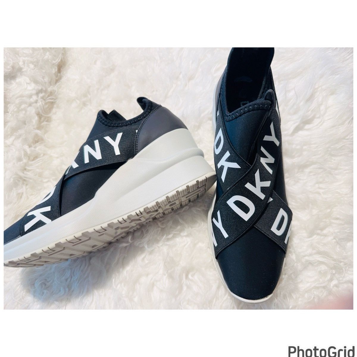 DKNY DKNY Leya Wedge Sneakers Size US 7.5 / IT 37.5 - 6 Thumbnail