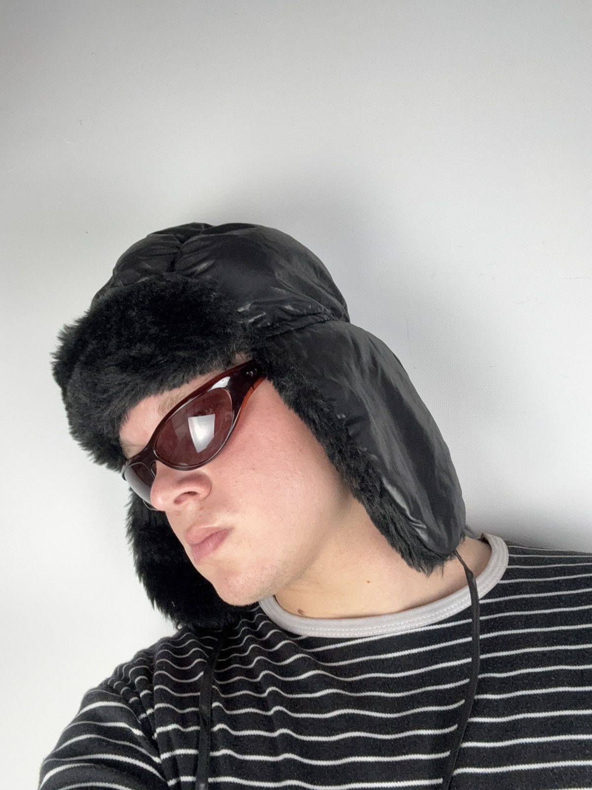 Vintage Y2K Vintage USHANKA hat Mohair Hype Streetwear avant garden Size ONE SIZE - 8 Thumbnail