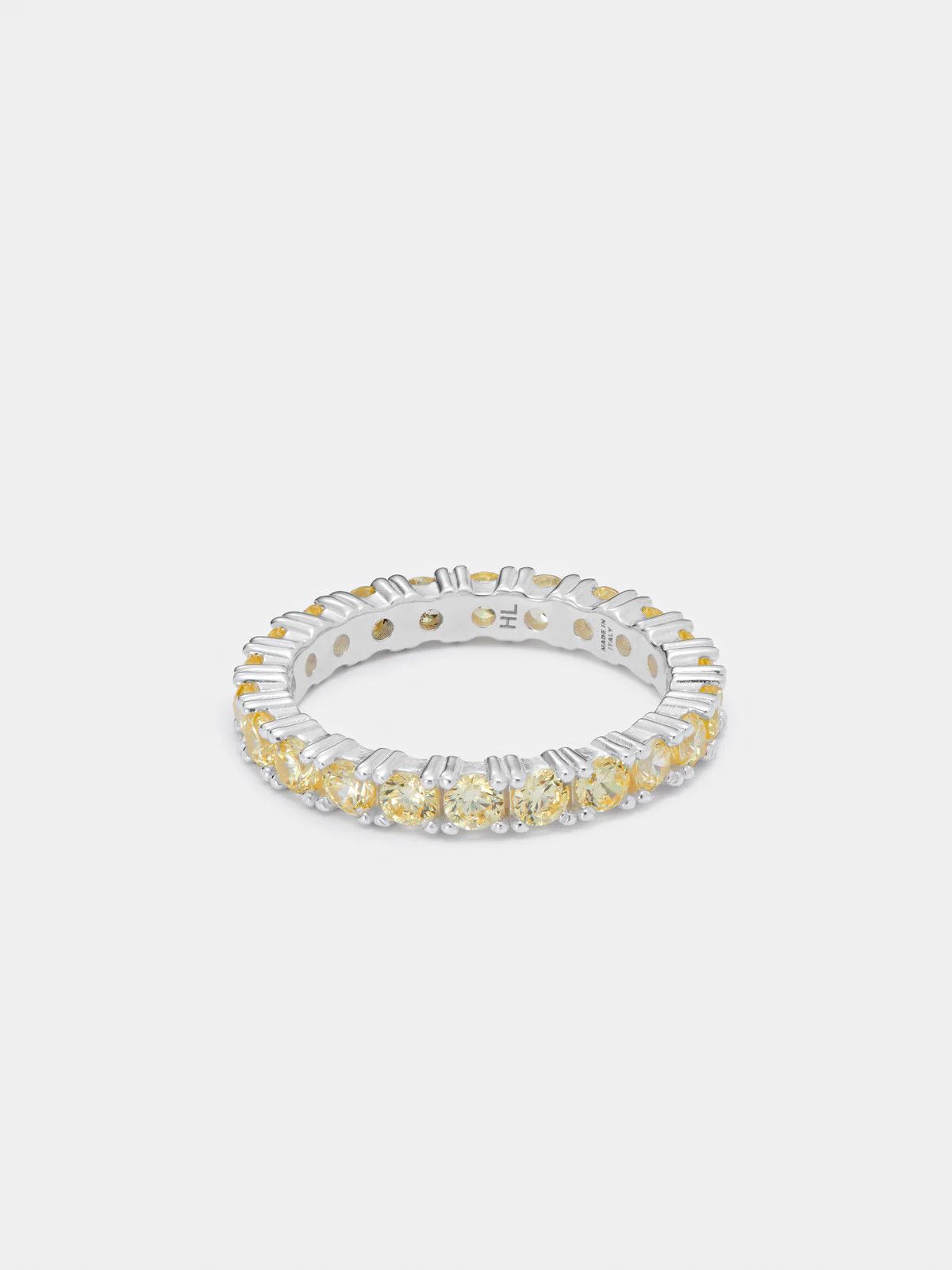 image of Hatton Labs Eternity Ring - Yellow, Women's