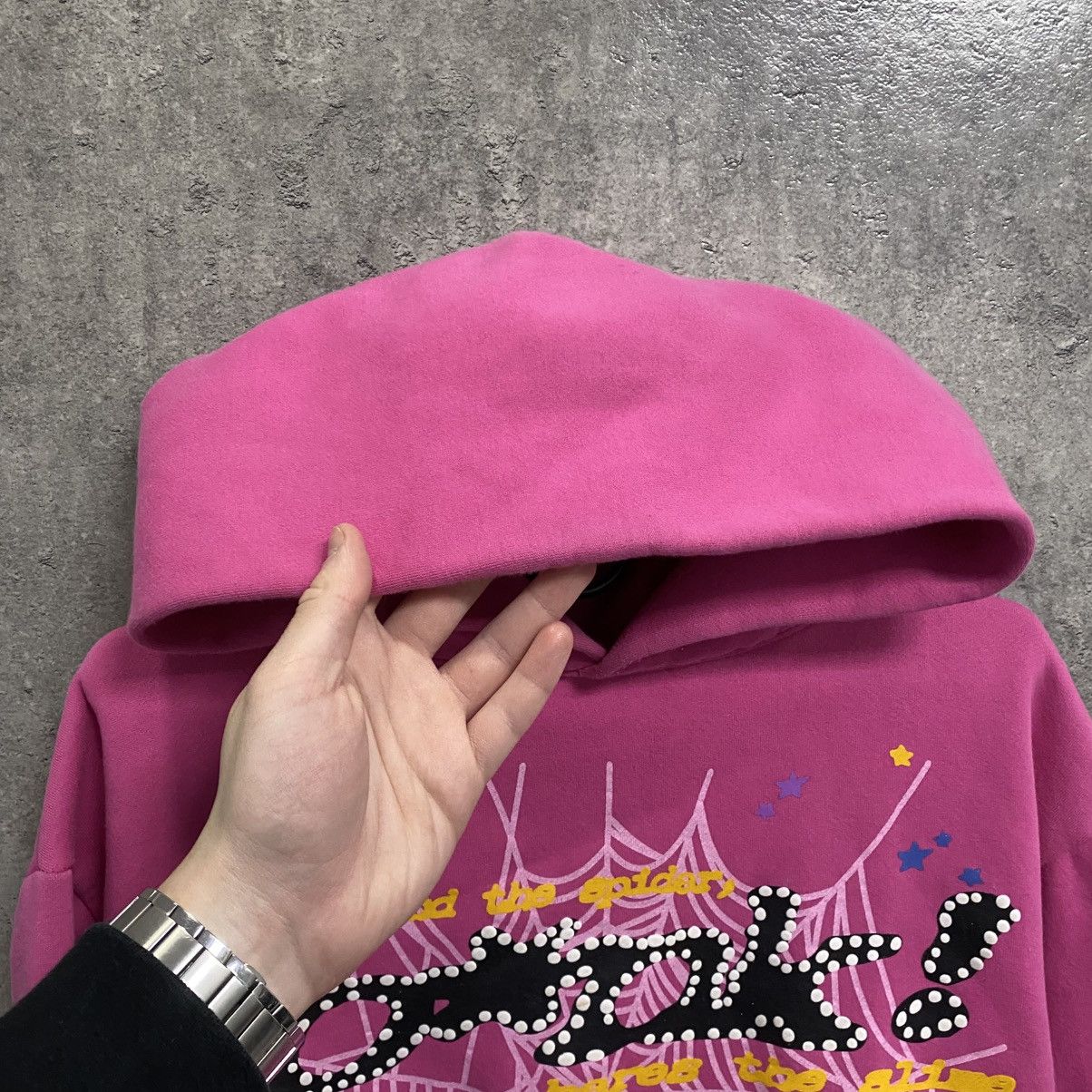 Sp5der Sp5der Hoodie Pink Size US S / EU 44-46 / 1 - 7 Thumbnail