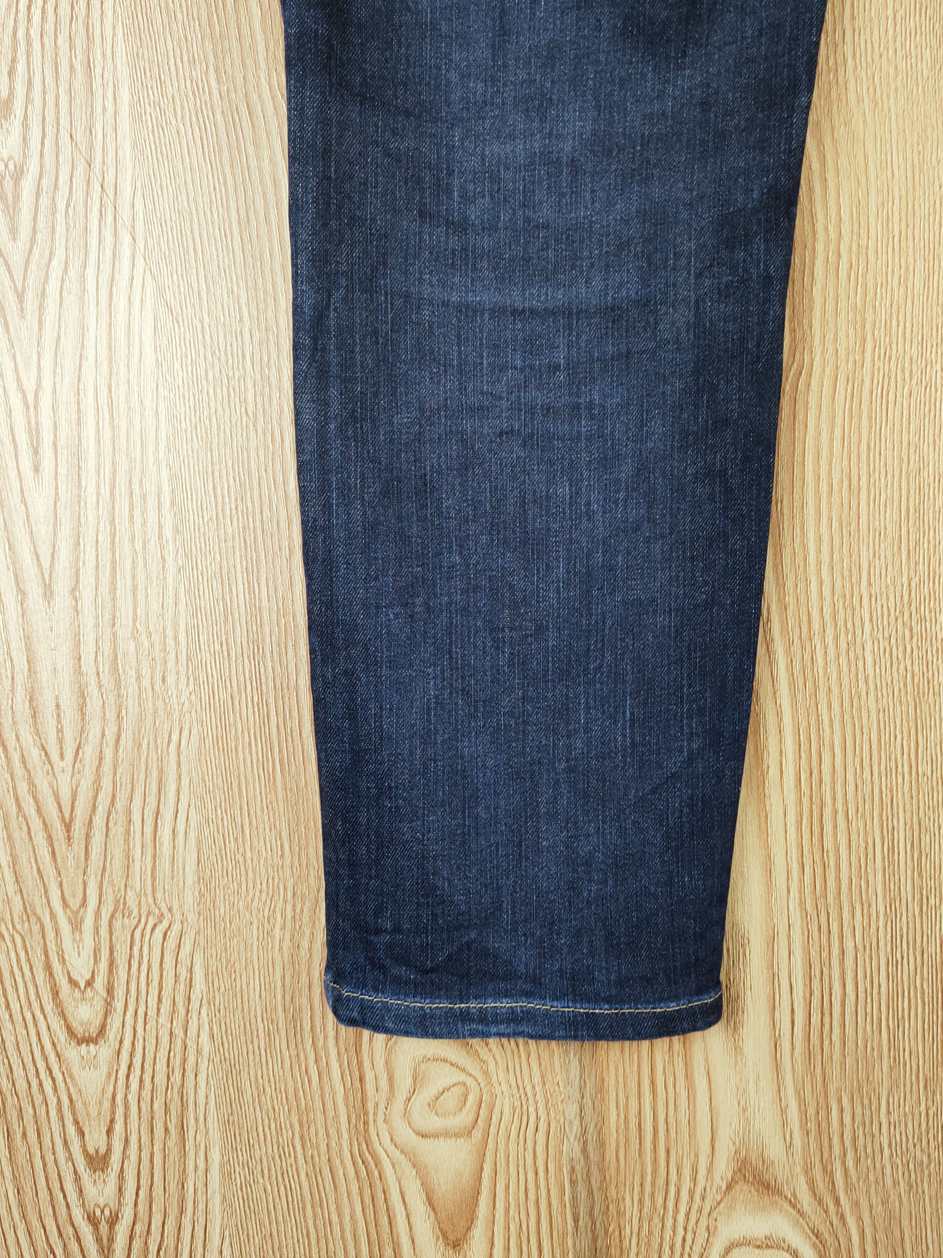 Edwin Edwin Dark Blue Distressed Ripped Jeans#S2695 Size US 31 - 11 Thumbnail