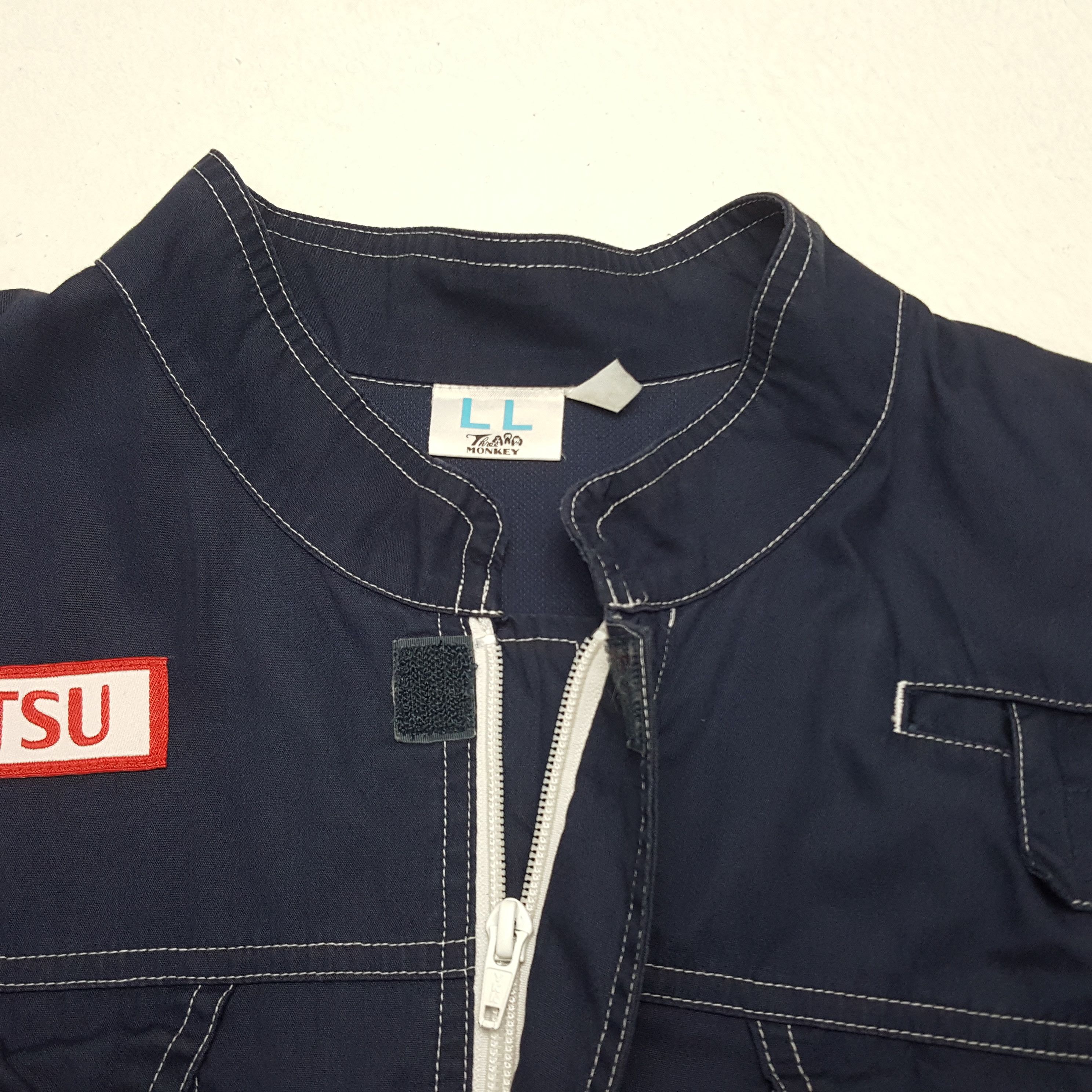Japanese Brand × Vintage Vintage Daihatsu Japanese Coverall Jumpsuit Jacket Size US L / EU 52-54 / 3 - 8 Thumbnail