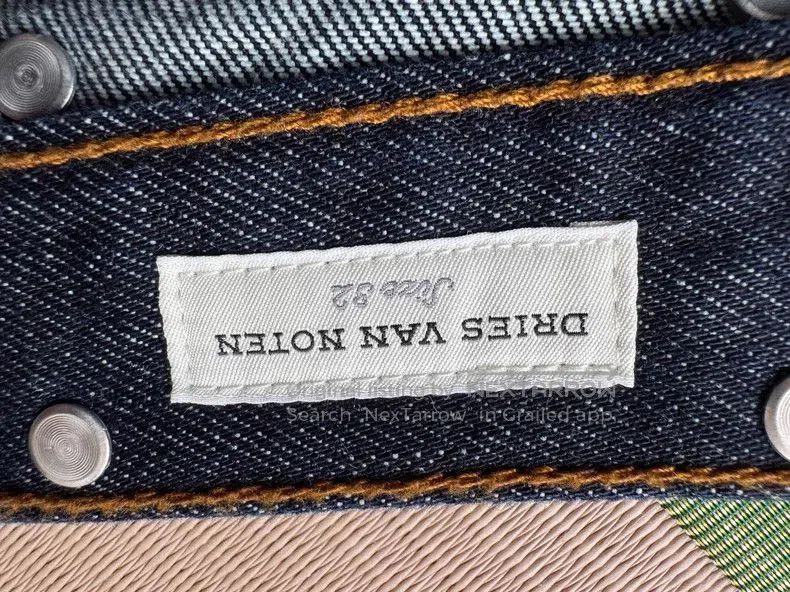 Dries Van Noten Dries Van Noten Men's Straight Jeans. Size US 32 / EU 48 - 5 Thumbnail