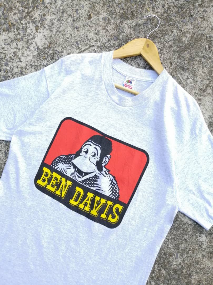 Ben Davis × Fruit Of The Loom × Vintage Vintage 90s Ben Davis Big Logo Tee Size US M / EU 48-50 / 2 - 3 Thumbnail