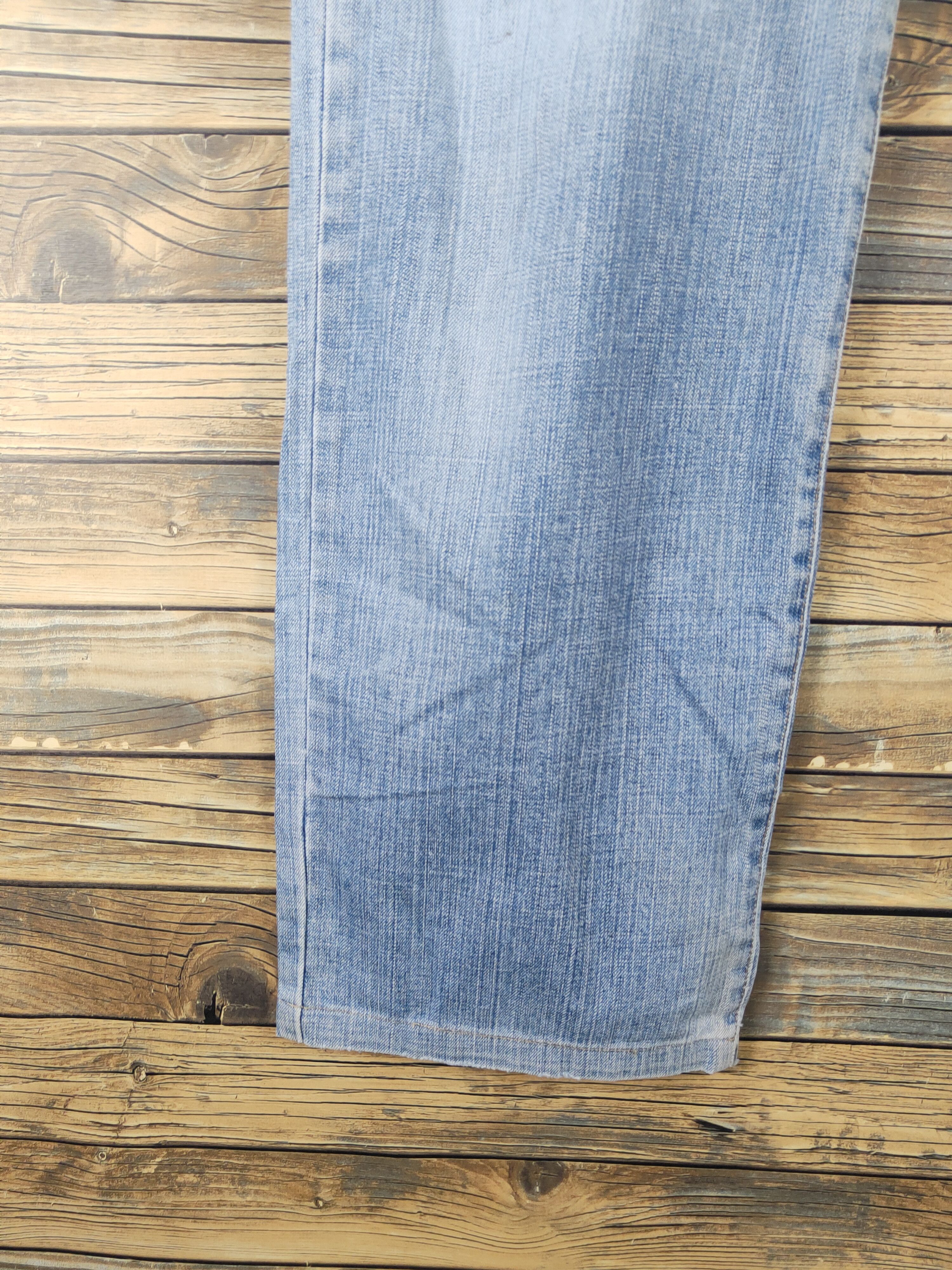 Edwin Edwin Light Blue Distressed Ripped denim Jeans #W1717 Size US 36 / EU 52 - 4 Thumbnail