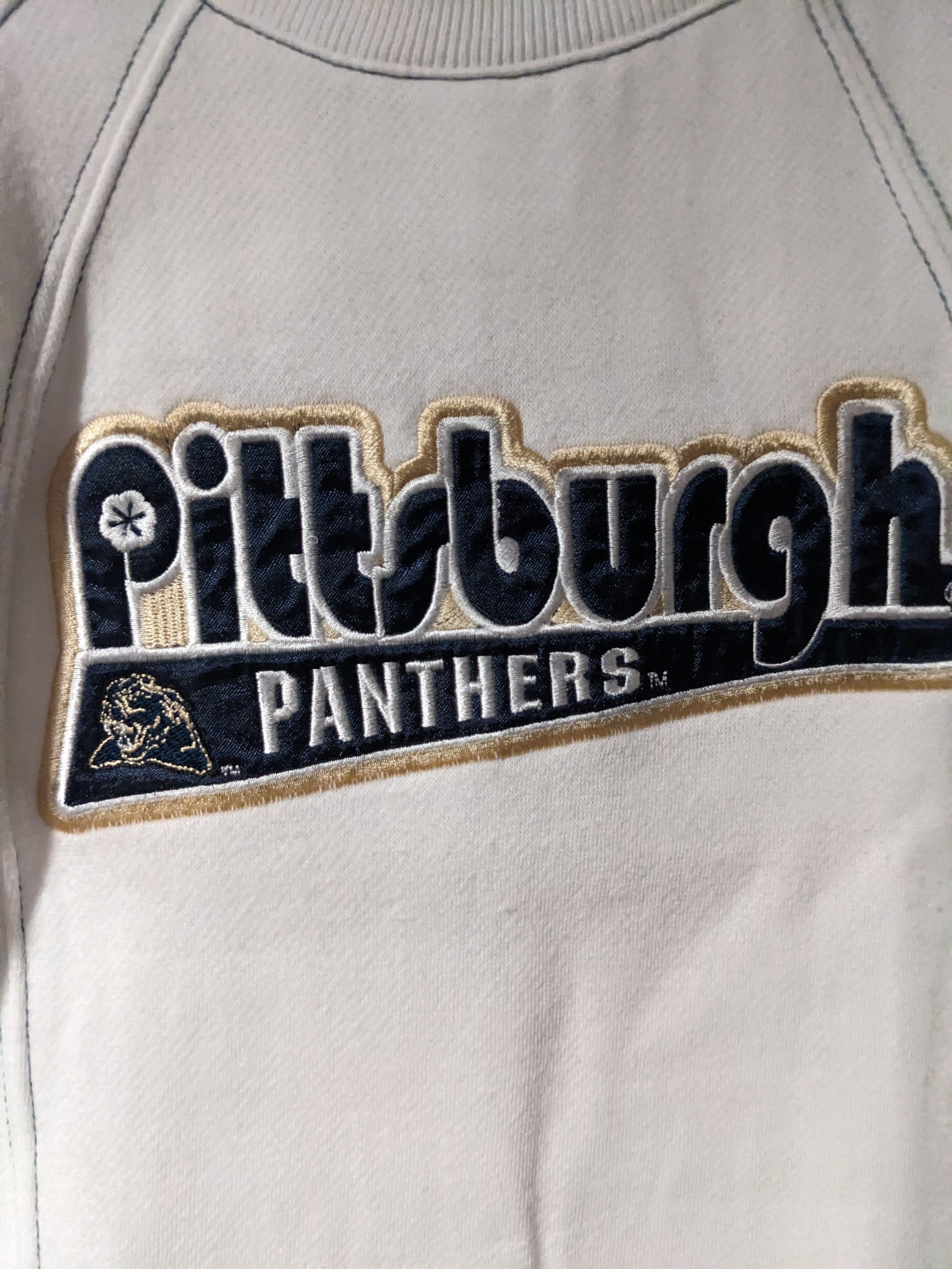 Nike × Vintage Vintage Y2K Pittsburgh Panthers Nike YOUTH Size 6 Sweatshirt Size US S / EU 44-46 / 1 - 2 Thumbnail