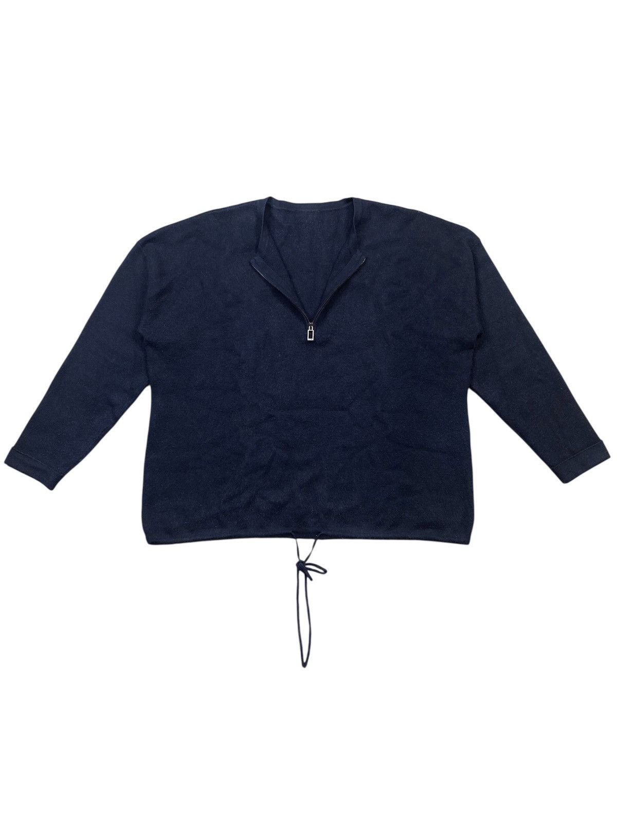 Dior Christian Dior Homme Bottom Drawstring Zip Sweater Archival Size US M / EU 48-50 / 2 - 2 Thumbnail