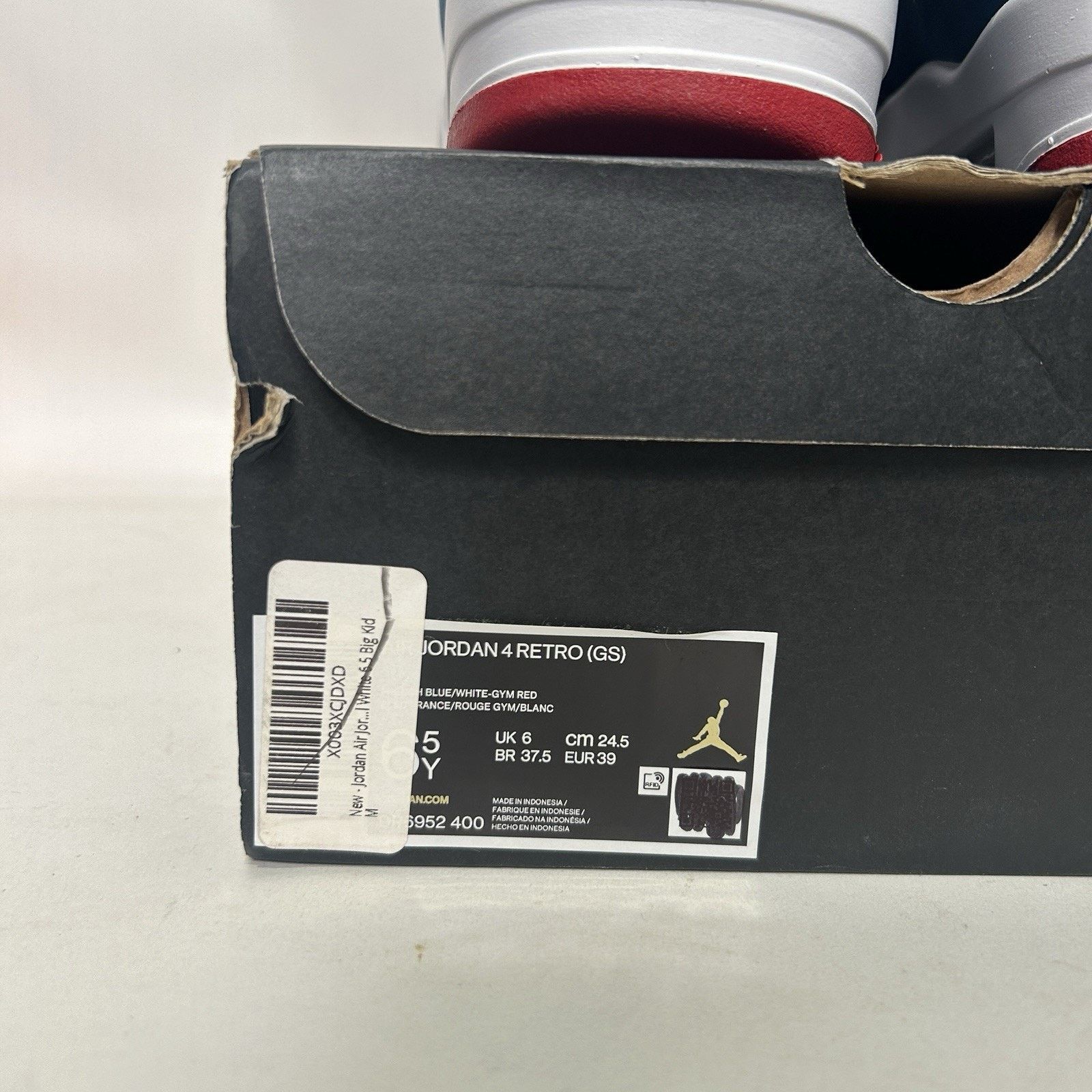 Nike Nike Air Jordan 4 Retro GS “Messy Room” 2023 Size US 8 / IT 38 - 5 Thumbnail