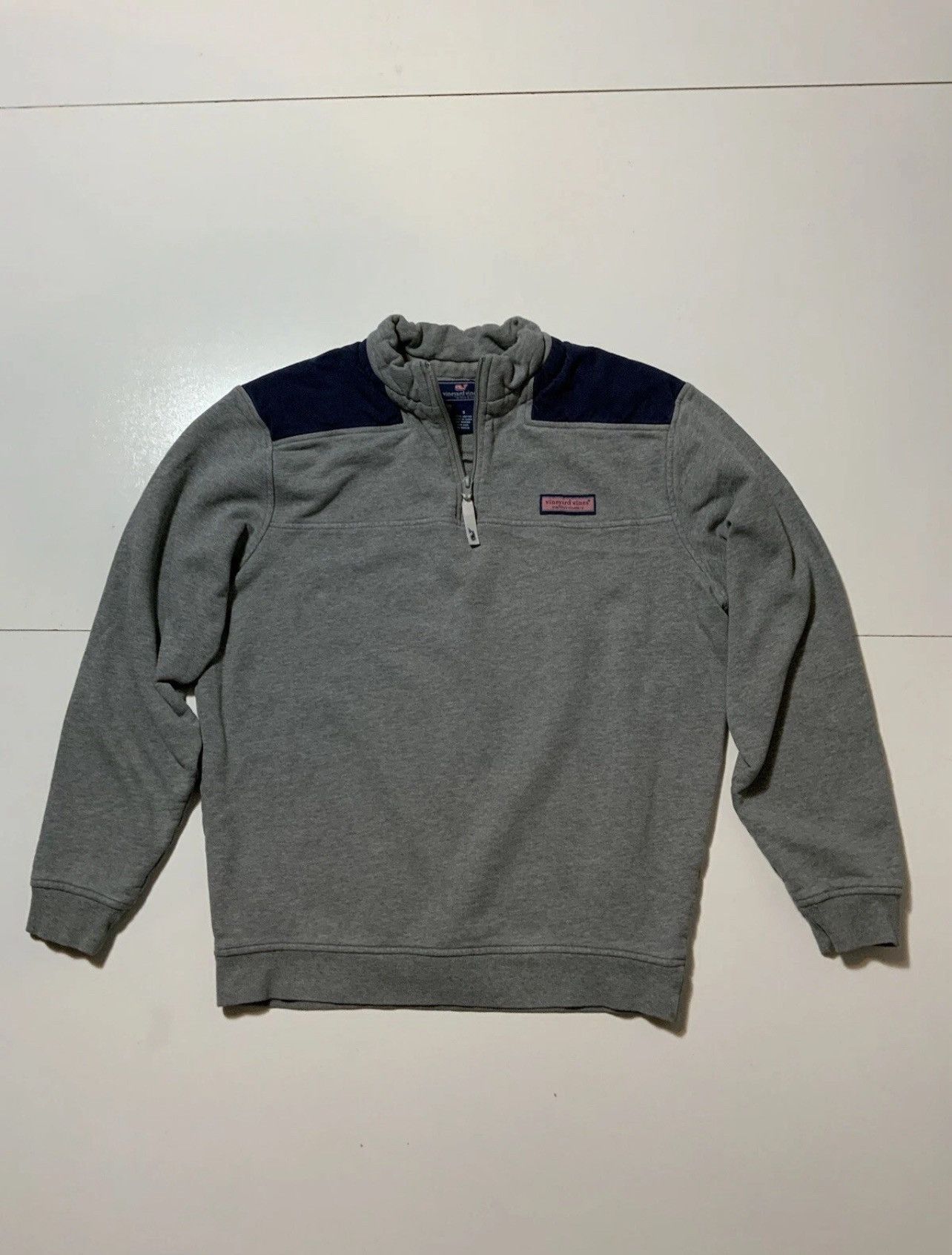 Vineyard Vines Vineyard Vines Martha’s Vineyard 1/4 Zip Pullover Sweatshirt Size US S / EU 44-46 / 1 - 1 Thumbnail