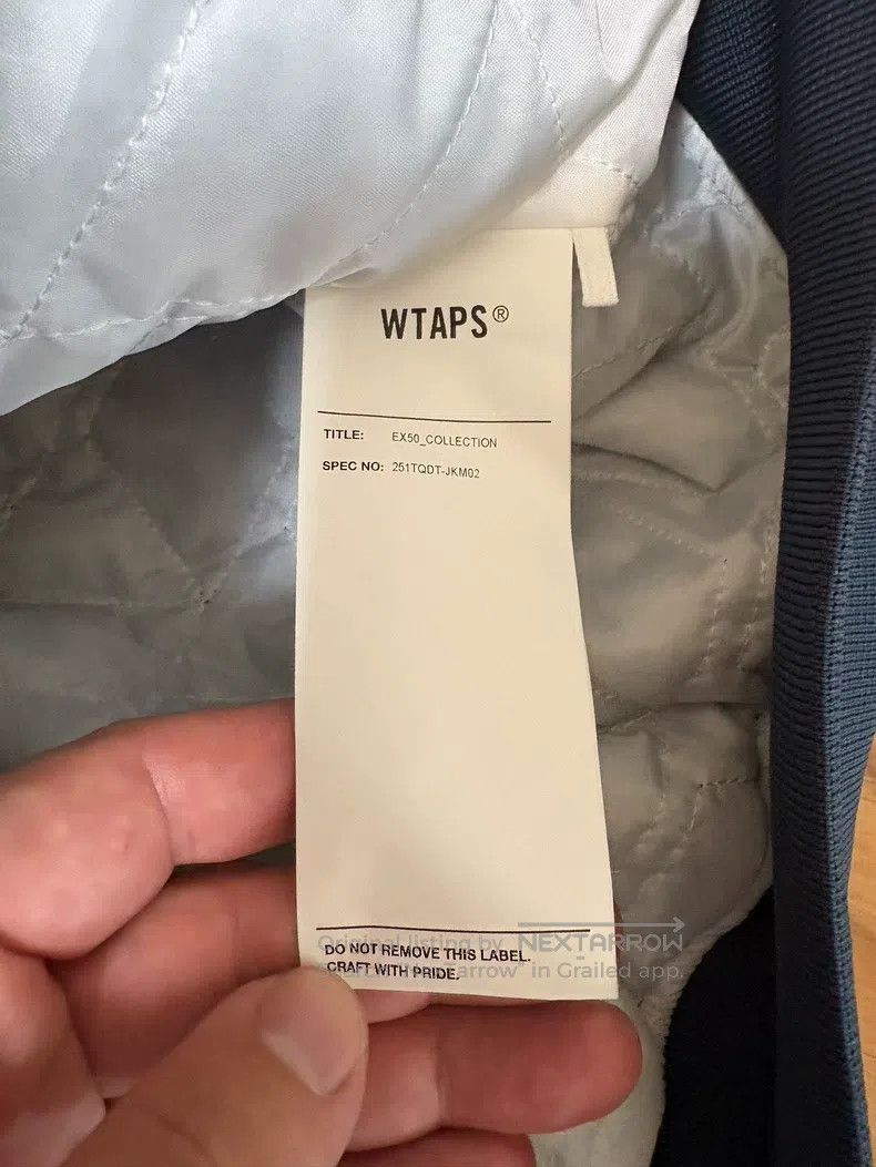 Wtaps Wtaps Vintage print baseball jacket Size US XL / EU 56 / 4 - 6 Thumbnail
