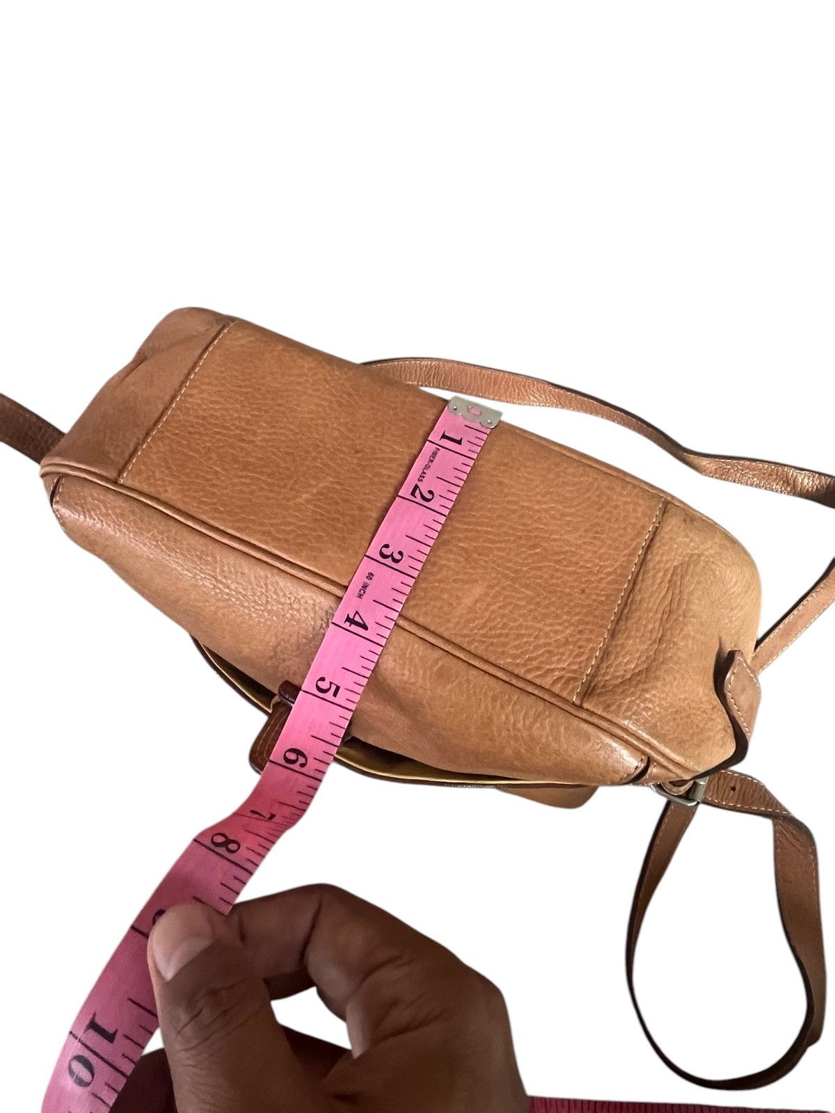 Japanese Brand Vintage FRAME WORK cross body bag leather rare Size ONE SIZE - 14 Thumbnail