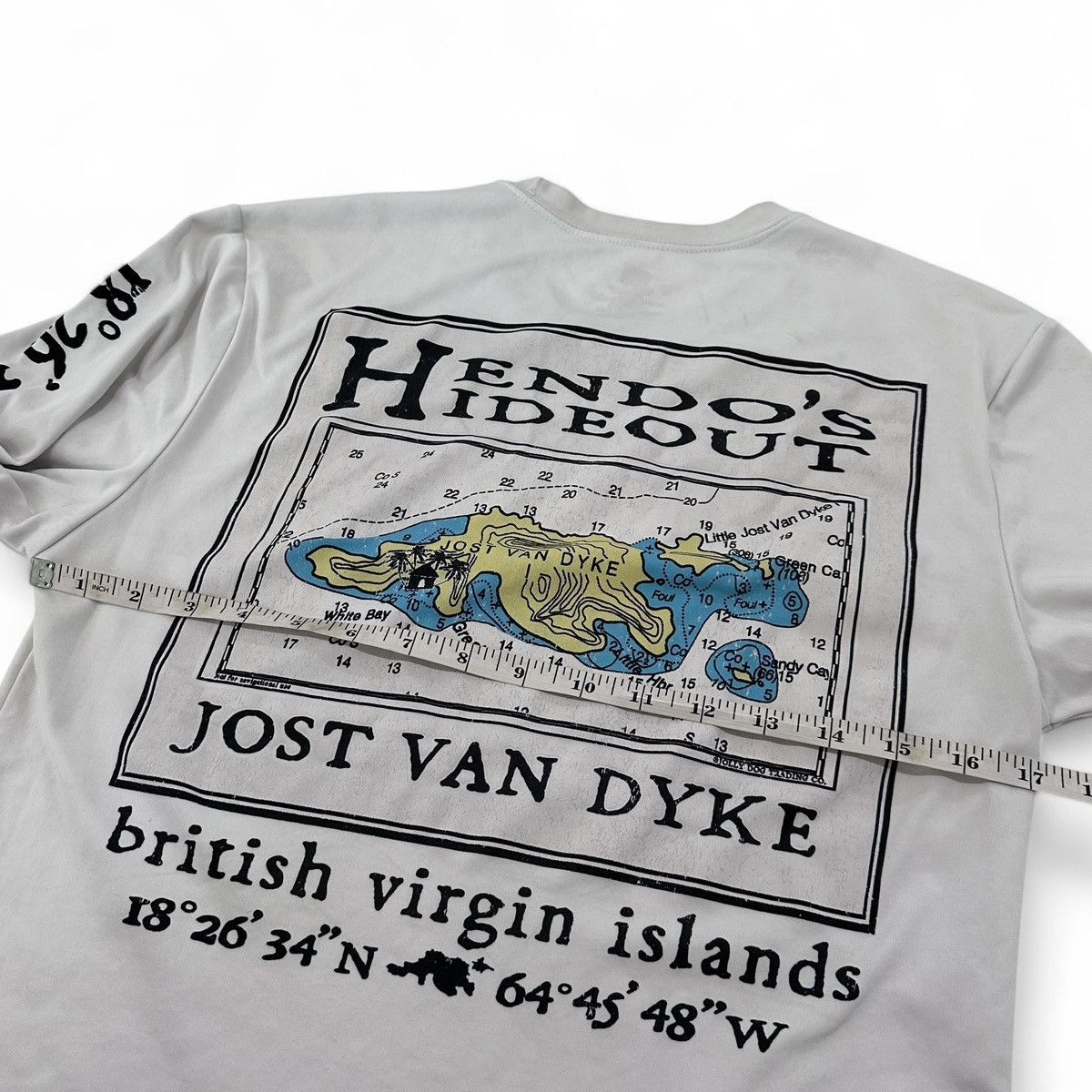 Other Unisex Sun shirt Hendo's Hideout Jost Van Dyke BVI Caribbean Size US S / EU 44-46 / 1 - 3 Thumbnail