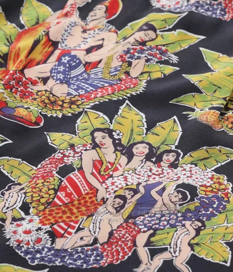 Sun Surf SUN SURF Celebration Hawaiian Rayon Shirt. Size US M / EU 48-50 / 2 - 5 Thumbnail