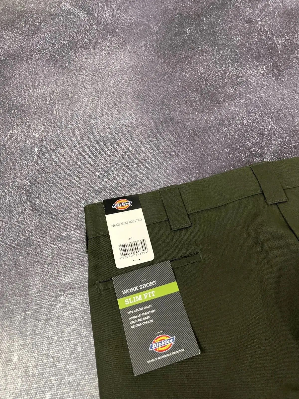Dickies × Vintage Vintage Dickies NEW Hype Olive Skate Baggy Shorts Size US 40 / EU 56 - 4 Thumbnail