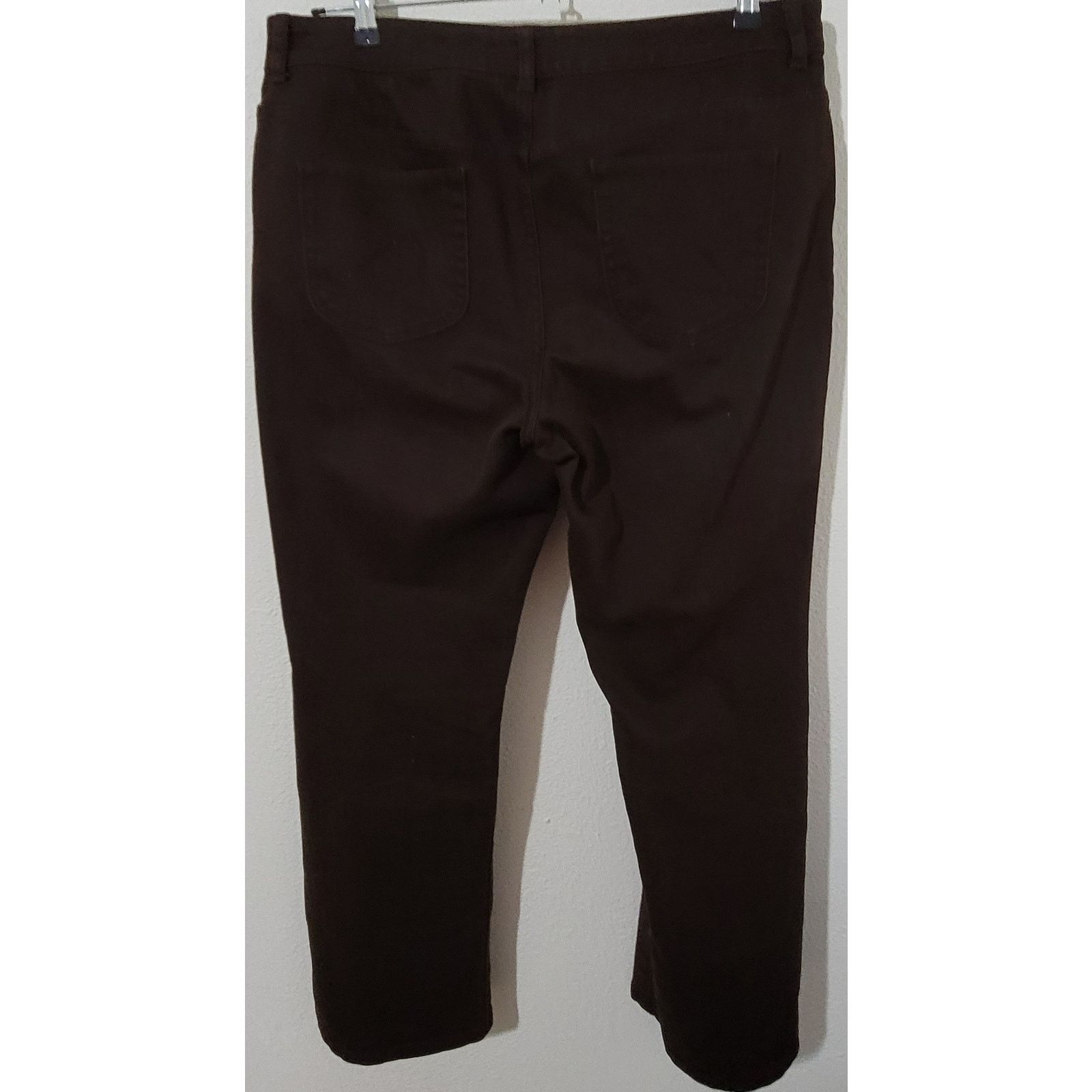 Other Chico's Platinum Brown Denim Jeans 2.5 Large 12 14 Size 34" / US 12 / IT 48 - 2 Thumbnail