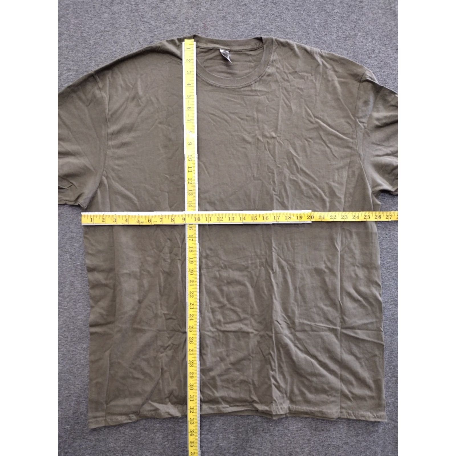 Gildan Gildan Unisex Adult Soft Crew Neck Short Sleeve Khaki Tee T-Shirt 3XL Size US XXL / EU 58 / 5 - 4 Thumbnail