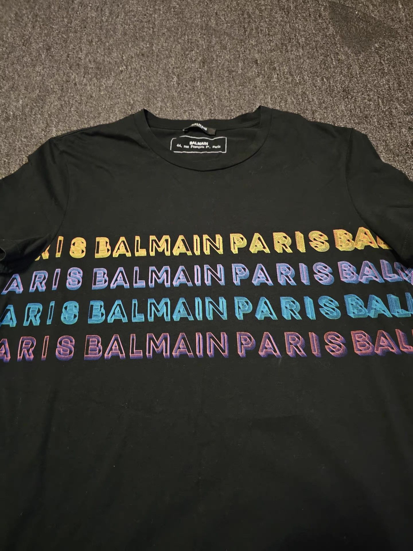 Balmain Balmain Short Sleeve T-shir Size US L / EU 52-54 / 3 - 2 Thumbnail