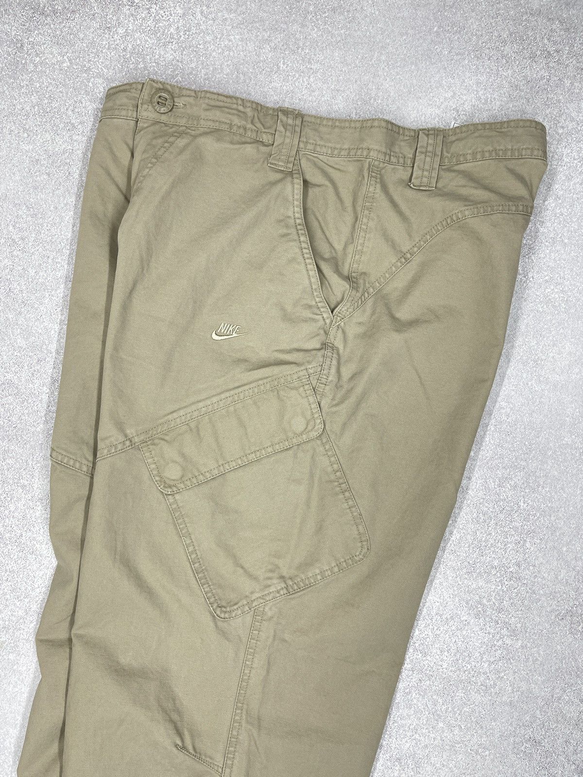 Nike Vintage Nike Cargo Pants Beige Drill Y2K TECH ACG TN Size US 36 / EU 52 - 5 Thumbnail
