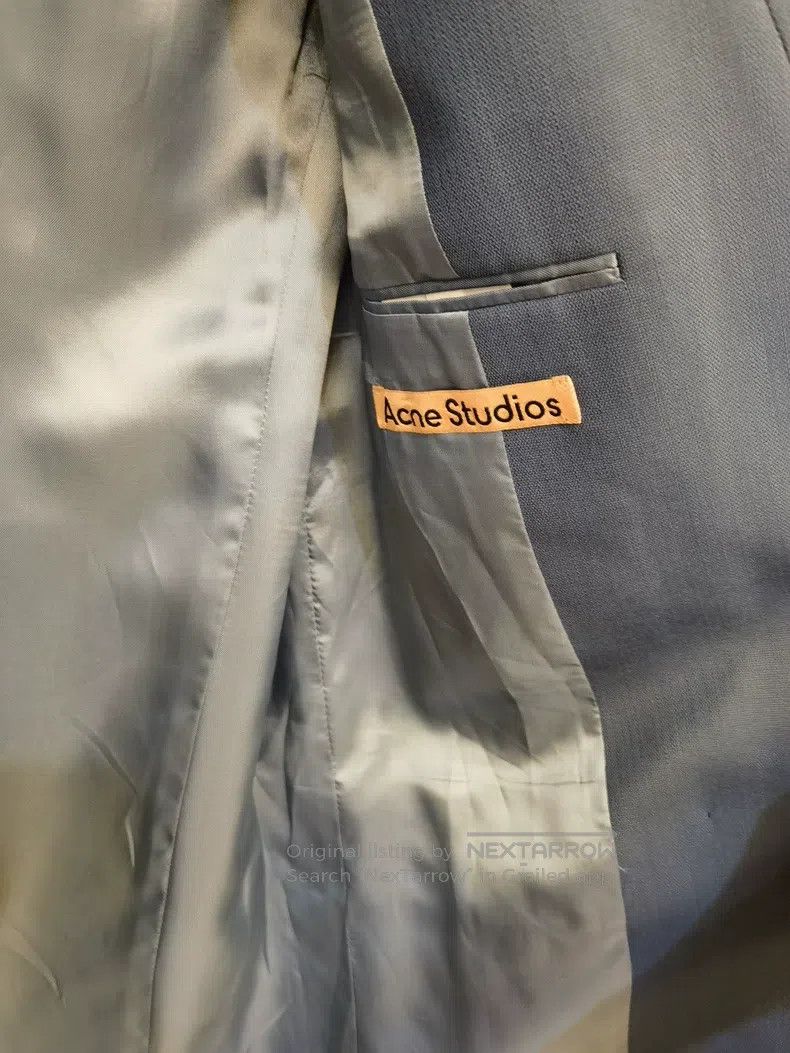 Acne Studios Acne Studios Teal Blue Blazer Size XS / US 0-2 / IT 36-38 - 3 Thumbnail