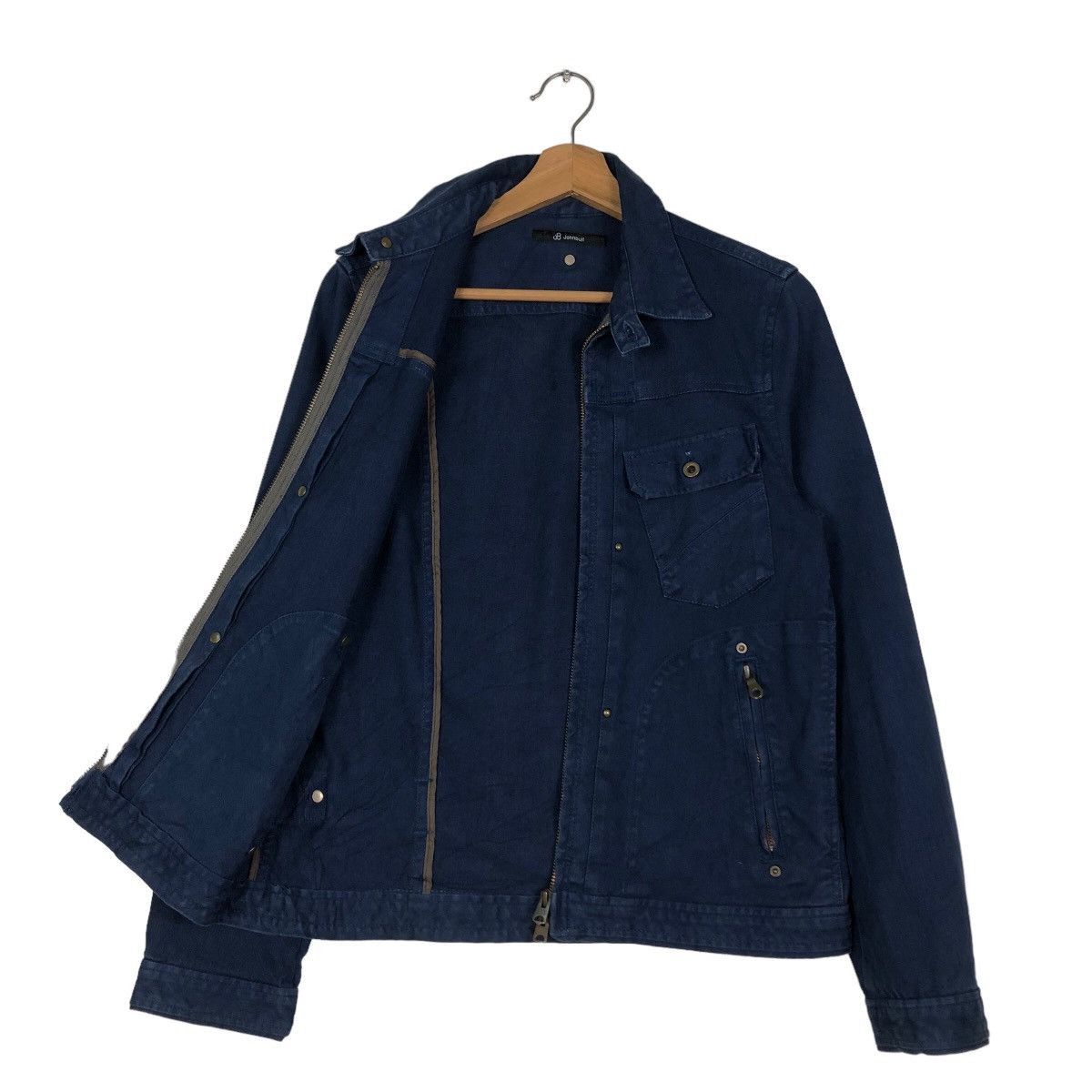 Issey Miyake 🔥Vintage Cropped Biker Jacket Johnbull Japan Made Size US M / EU 48-50 / 2 - 11 Thumbnail