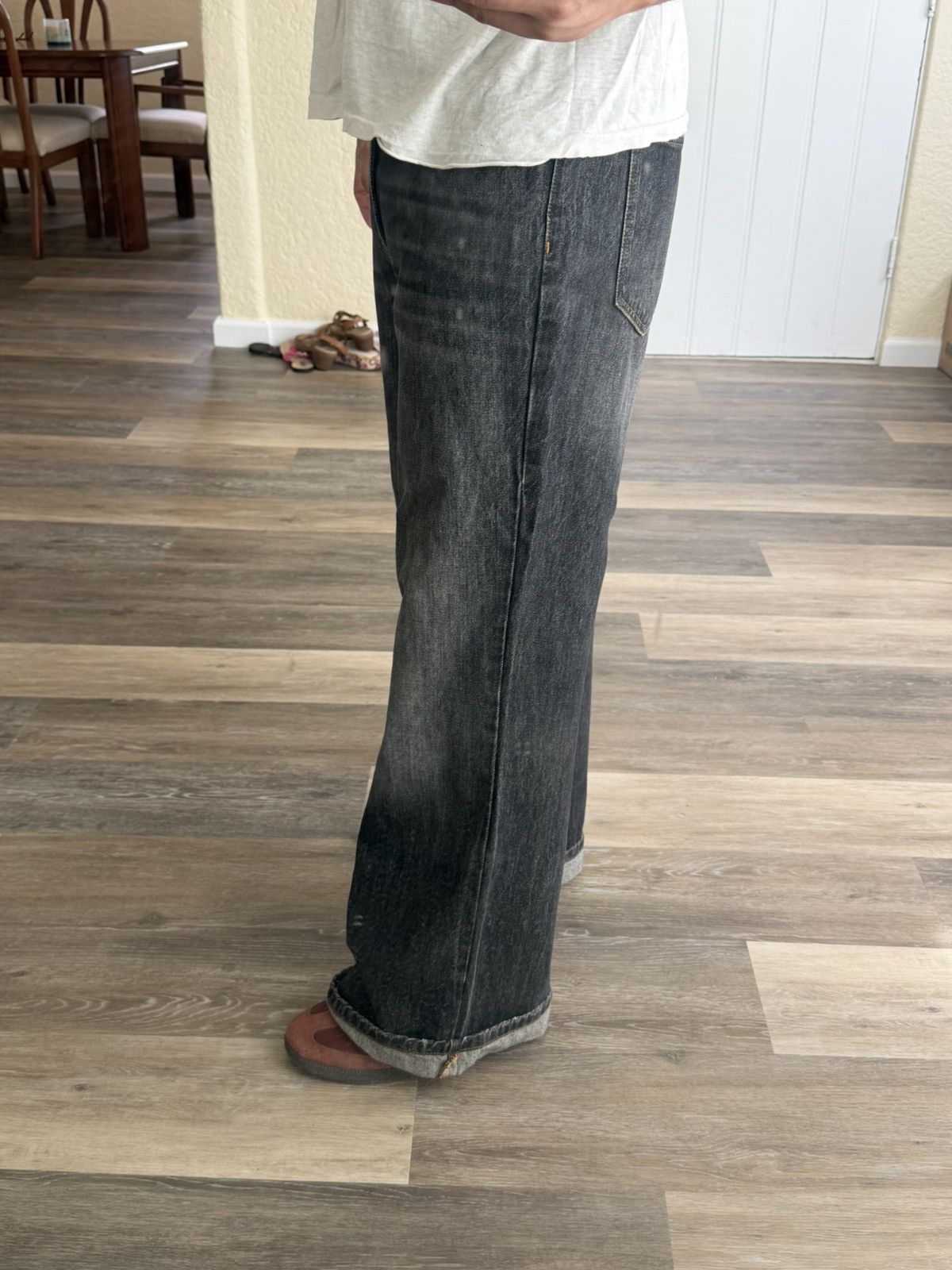 Other Pearled Ivory Denim - PI 1403 (Slate) (Black Wash) Size US 32 / EU 48 - 7 Thumbnail