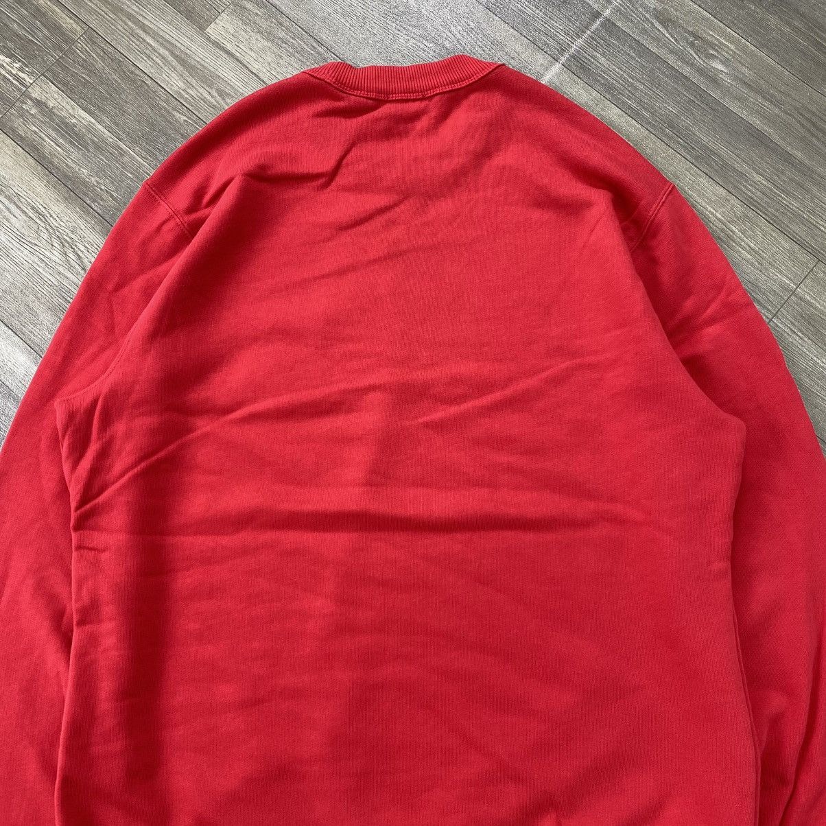 Burberry 🇵🇹Luxury Burberry TB Logo Printed Red Sweatshirt Size US S / EU 44-46 / 1 - 11 Thumbnail