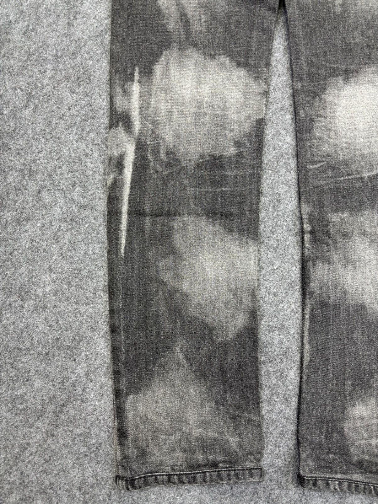 Japanese Brand Roenxsemanticdesign Japan Skull Sick Dope Fades Denim F724 Size US 31 - 17 Thumbnail