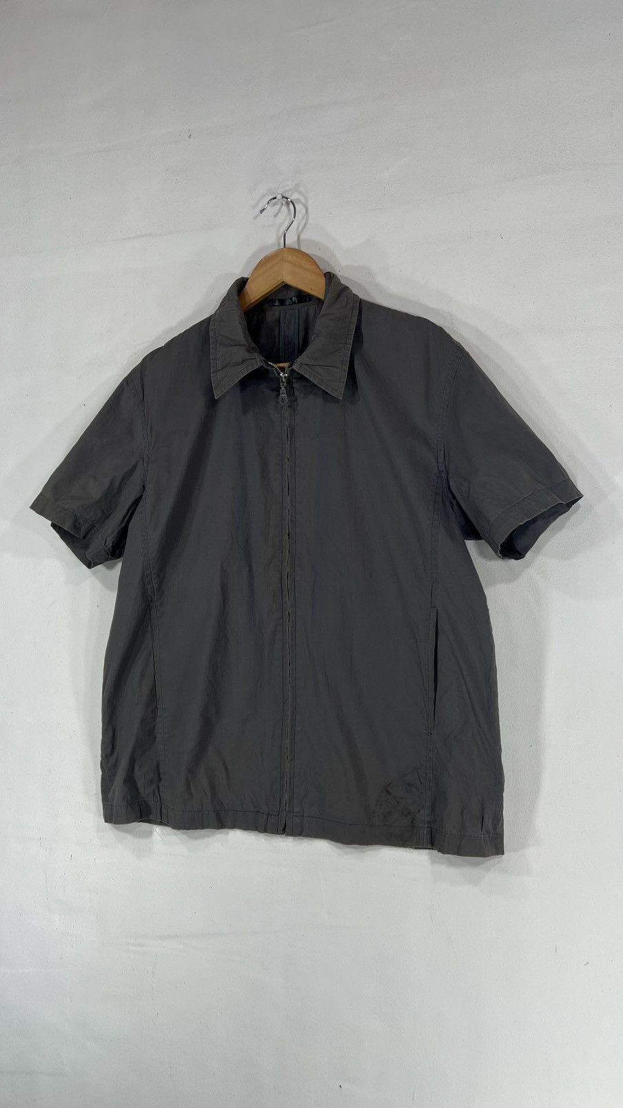 Yohji Yamamoto Vintage Full Zipper Yohjiyamamoto Shirt Size US L / EU 52-54 / 3 - 7 Thumbnail