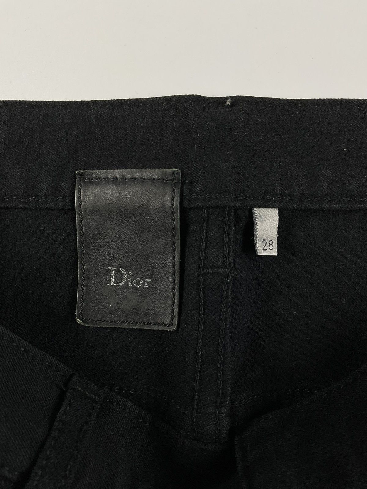 Dior Dior x Hedi Slimane S/S'07 Rayon Blend Slender Cropped Denim Size US 28 / EU 44 - 6 Thumbnail