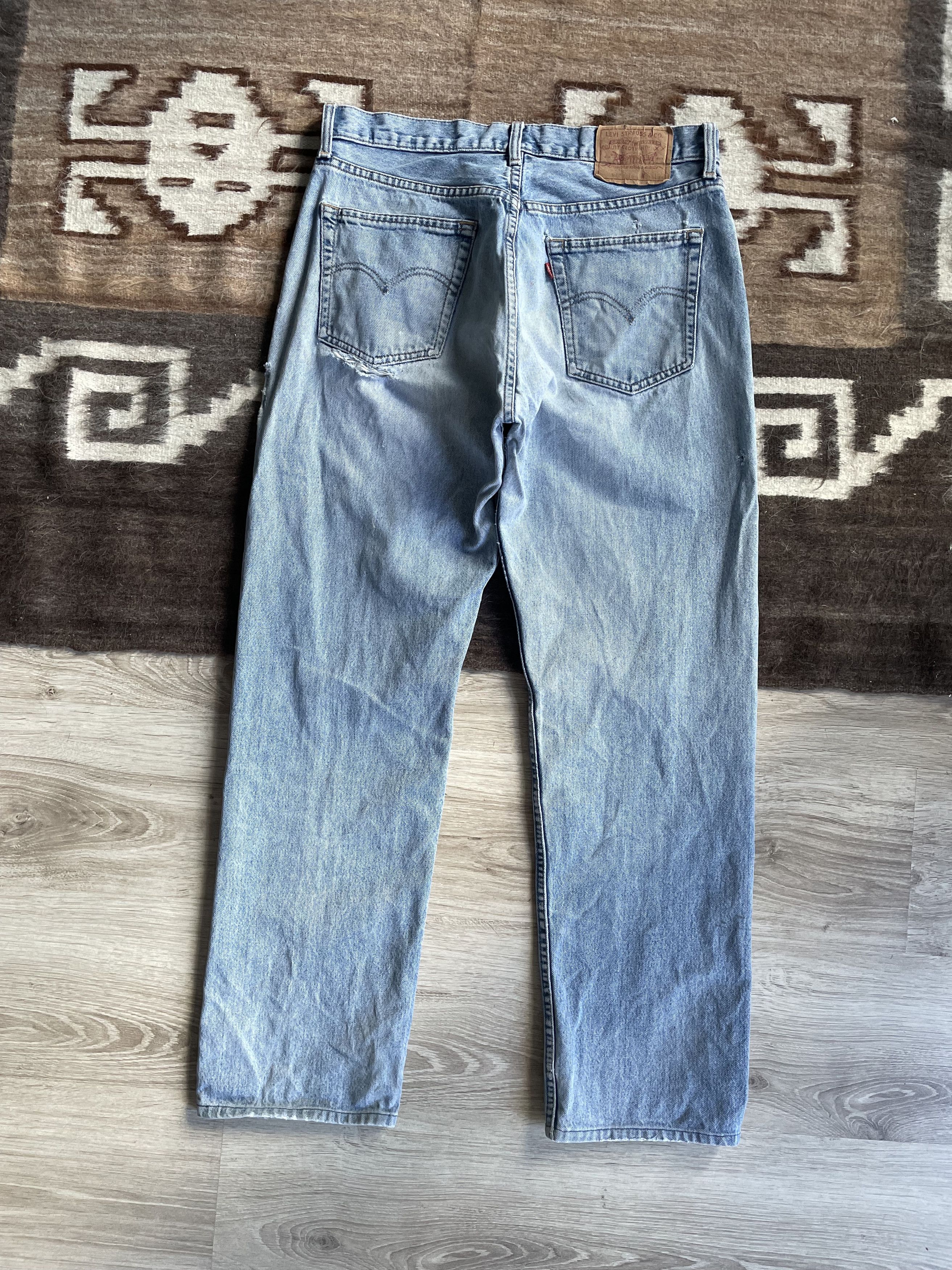 Jean Levis 517 Vintage 90s Denim Jeans 6872AC Size US 34 / EU 50 - 1 Thumbnail