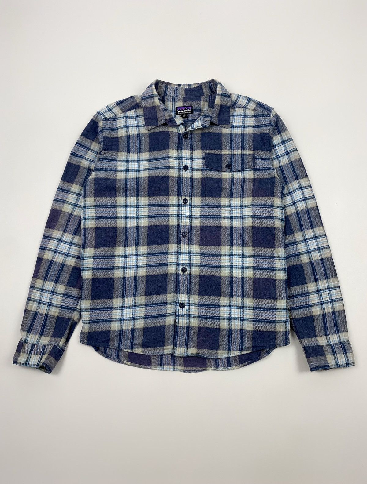 Patagonia Sun Faded Patagonia Worn Wear Fjord Flannel Check Shirt Size US S / EU 44-46 / 1 - 1 Thumbnail