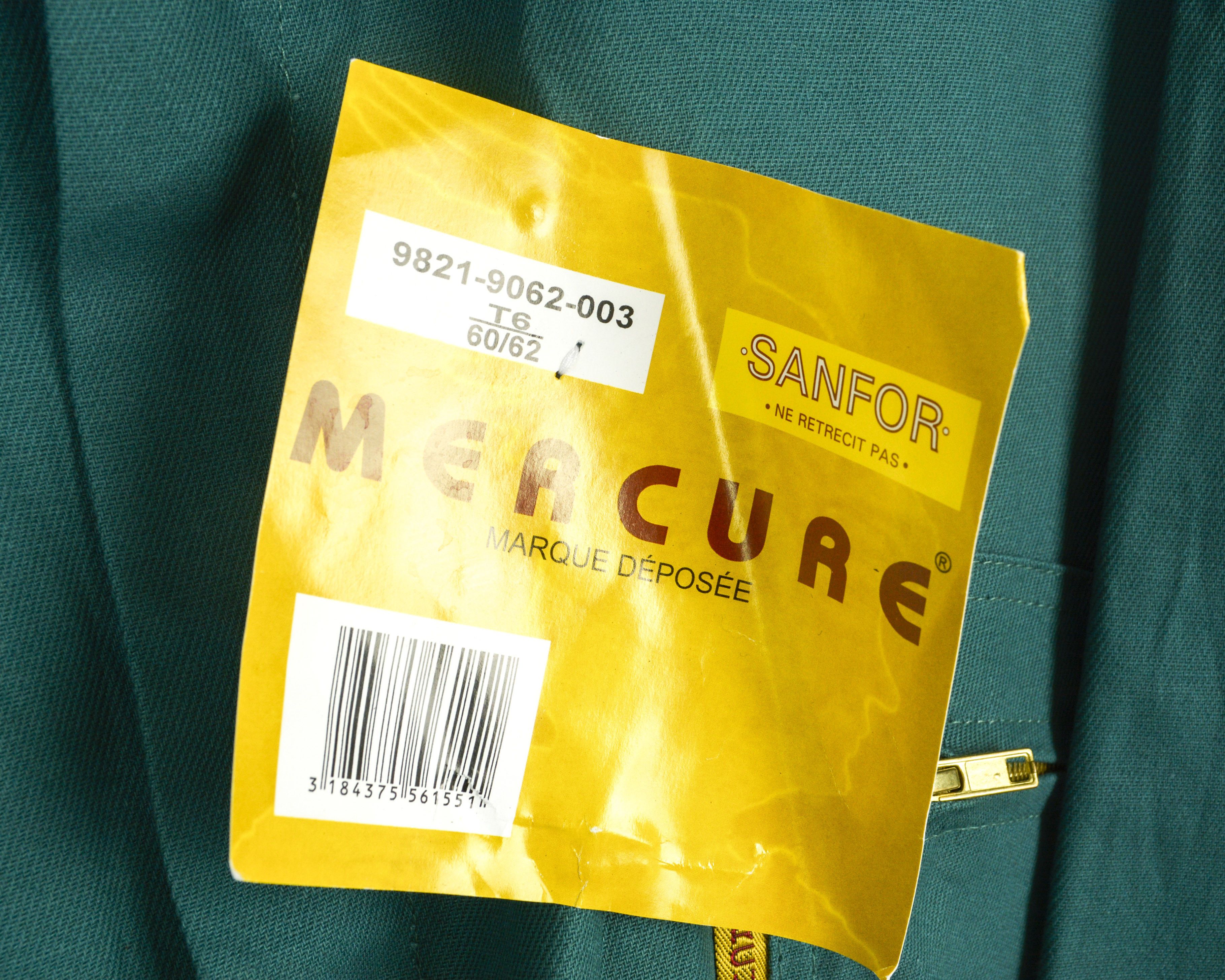 Vintage Marque Deposee Mercure Sanfor Jumpsuit 4XL Boiler Utility Size US 44 / EU 60 - 8 Thumbnail