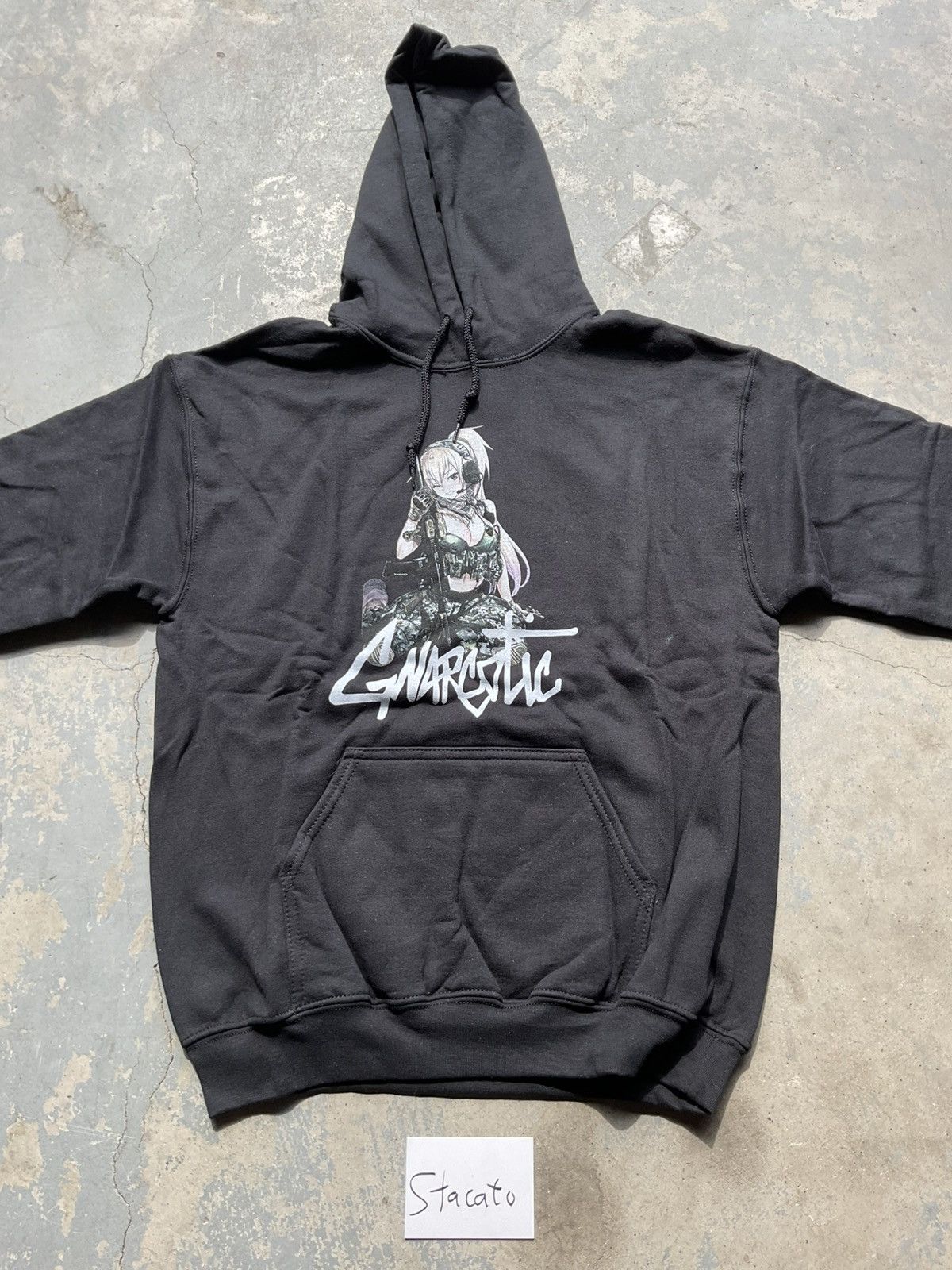 Gnarcotic Gnarcotic Lil Gnar Anime Girl Hoodie Black Size US M / EU 48-50 / 2 - 1 Thumbnail
