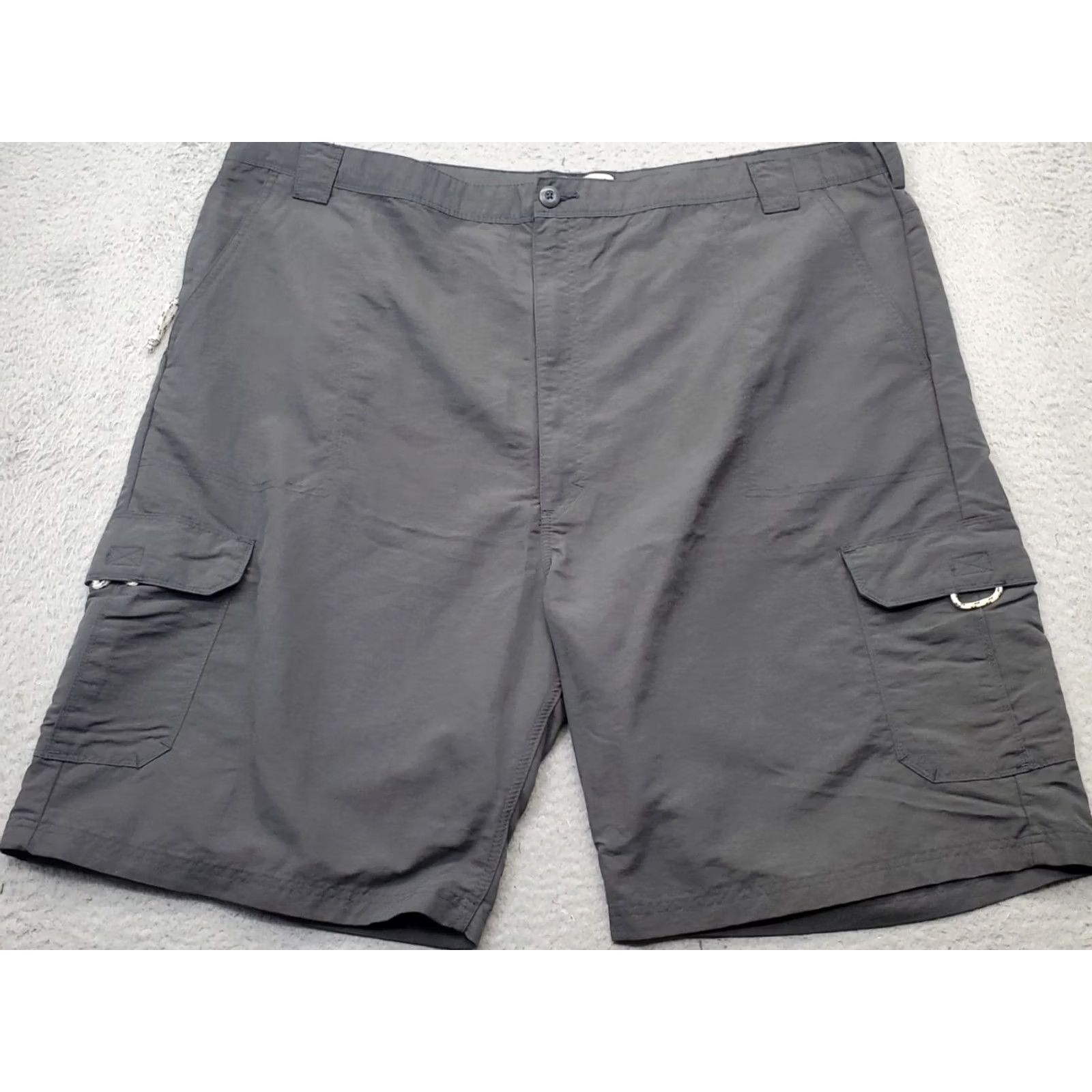 Wrangler Wrangler Outdoor Performance Cargo Shorts Mens 48 Gray Utility Pocket NW924AS Size US 32 / EU 48 - 2 Thumbnail