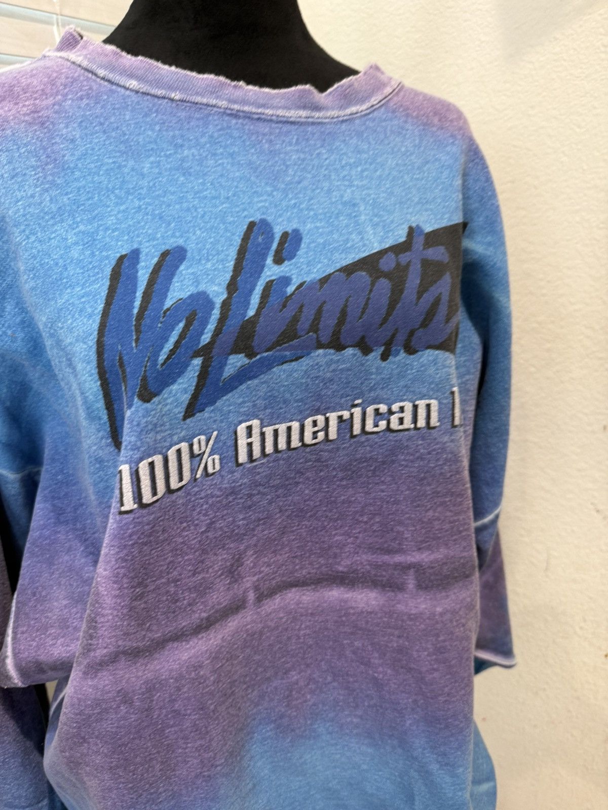 Vintage Vintage no limits bodybuilding America oversized long sleeve Size US XXL / EU 58 / 5 - 2 Thumbnail