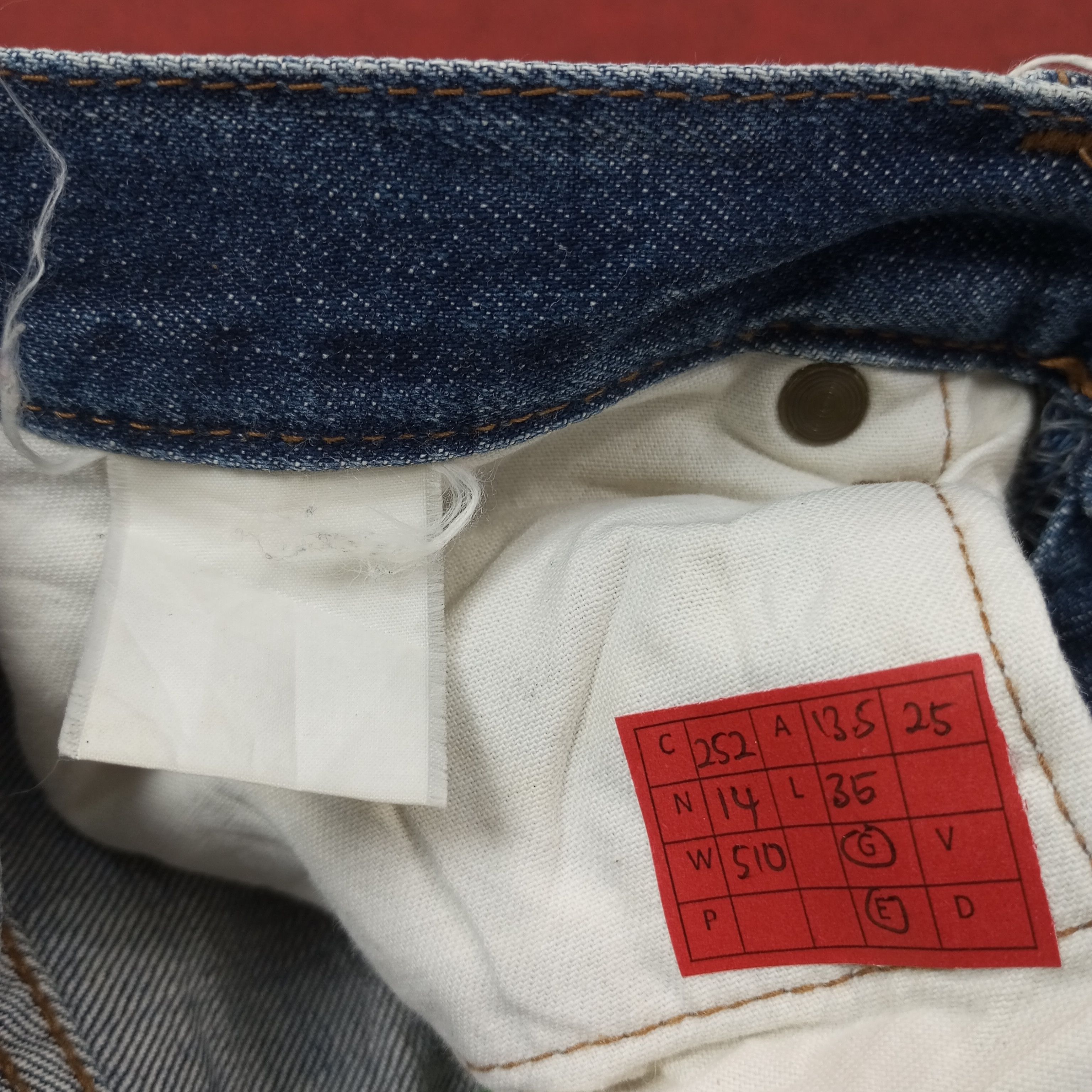 Hysteric Glamour Hysteric Glamour Japanese Brand Custom Art Jeans c252n14 Size US 27 - 15 Thumbnail