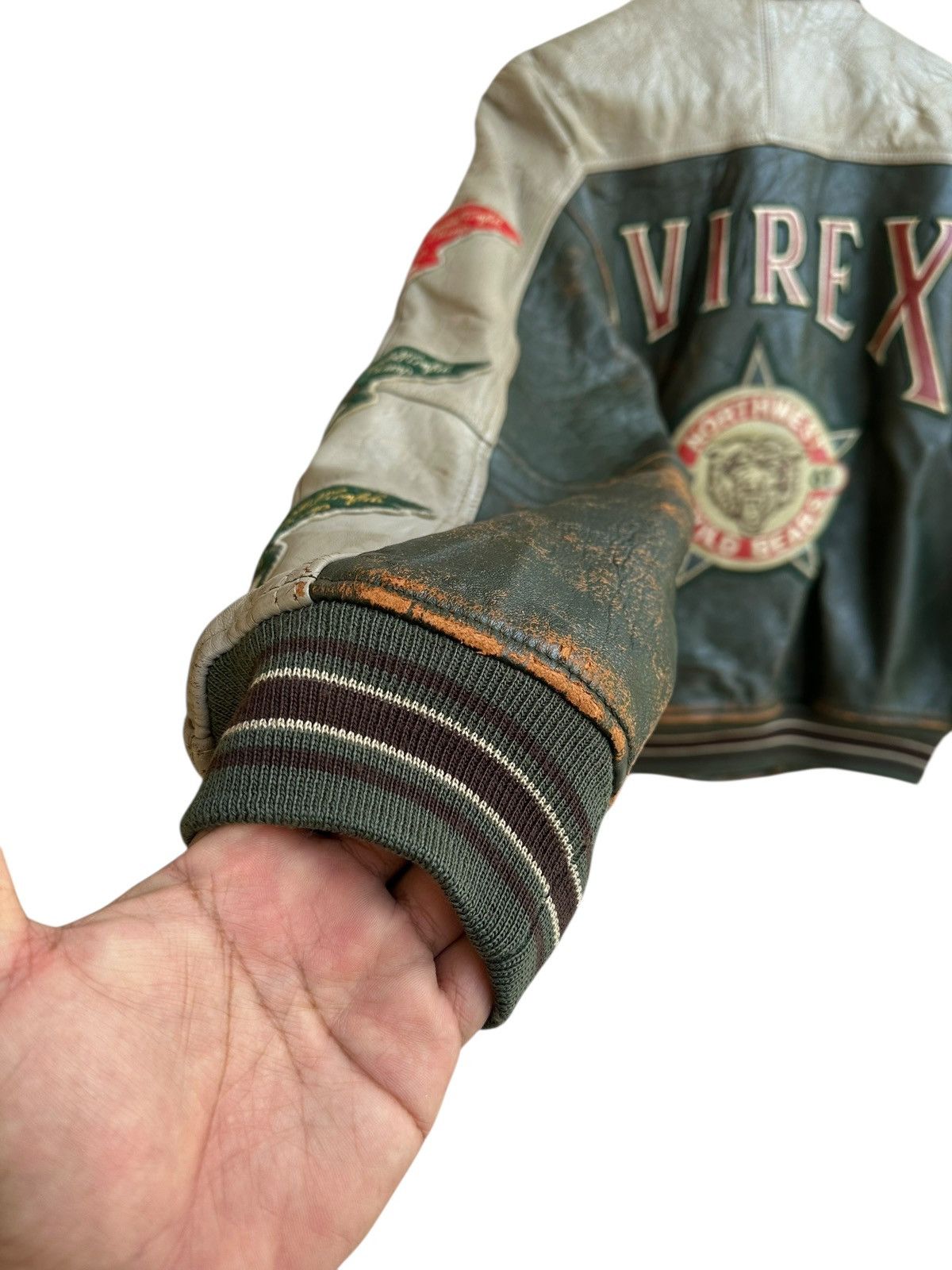 Avirex Vintage Varsity Avirex Leather Jacket Size US S / EU 44-46 / 1 - 8 Thumbnail