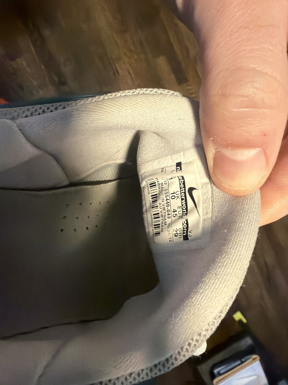 Nike Nike Low top Huarache Trainers (rare) Size US 11 / EU 44 - 4 Thumbnail