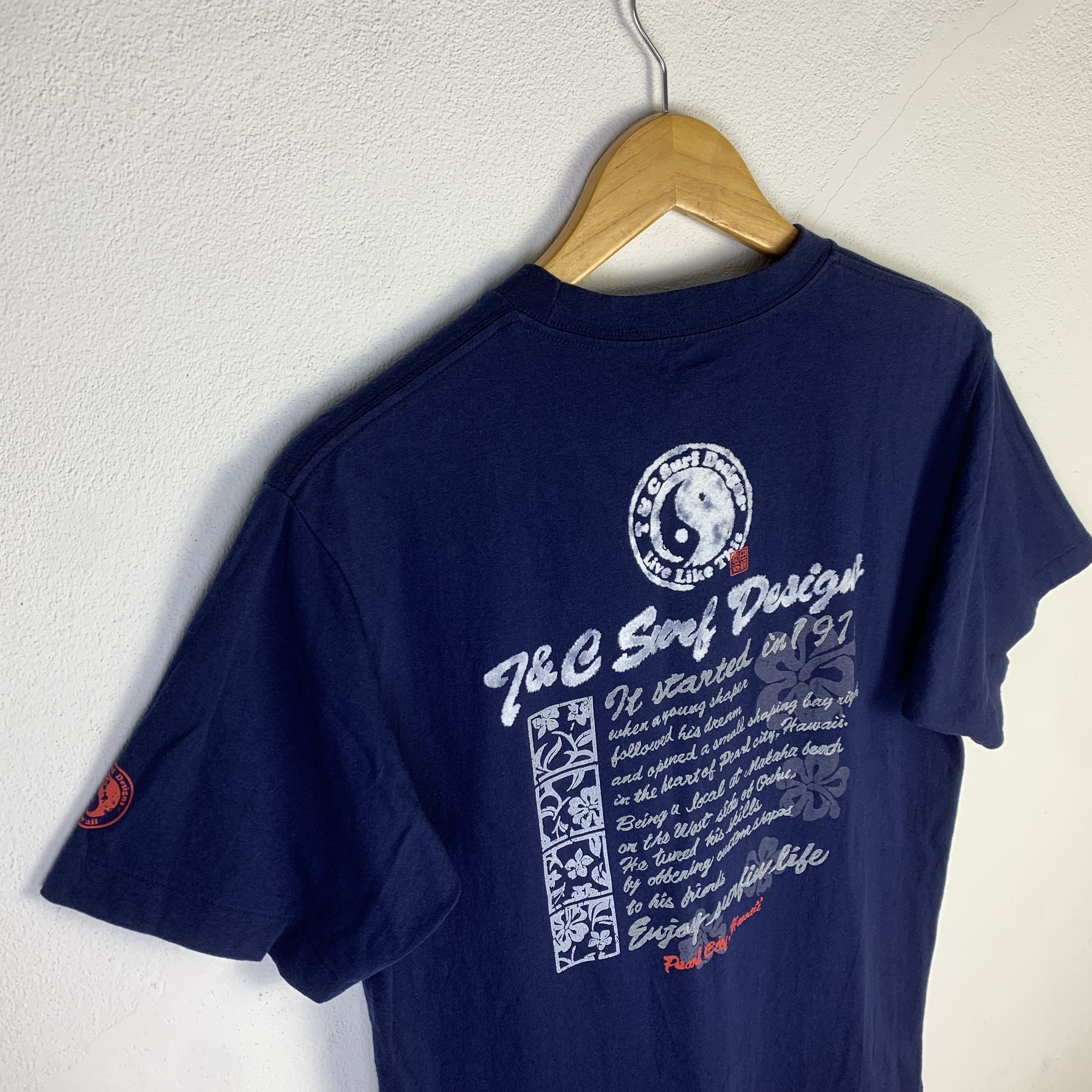 Other RARE VINTAGE T&C SURF DESIGNS SINGLE STITCH Size US M / EU 48-50 / 2 - 2 Thumbnail