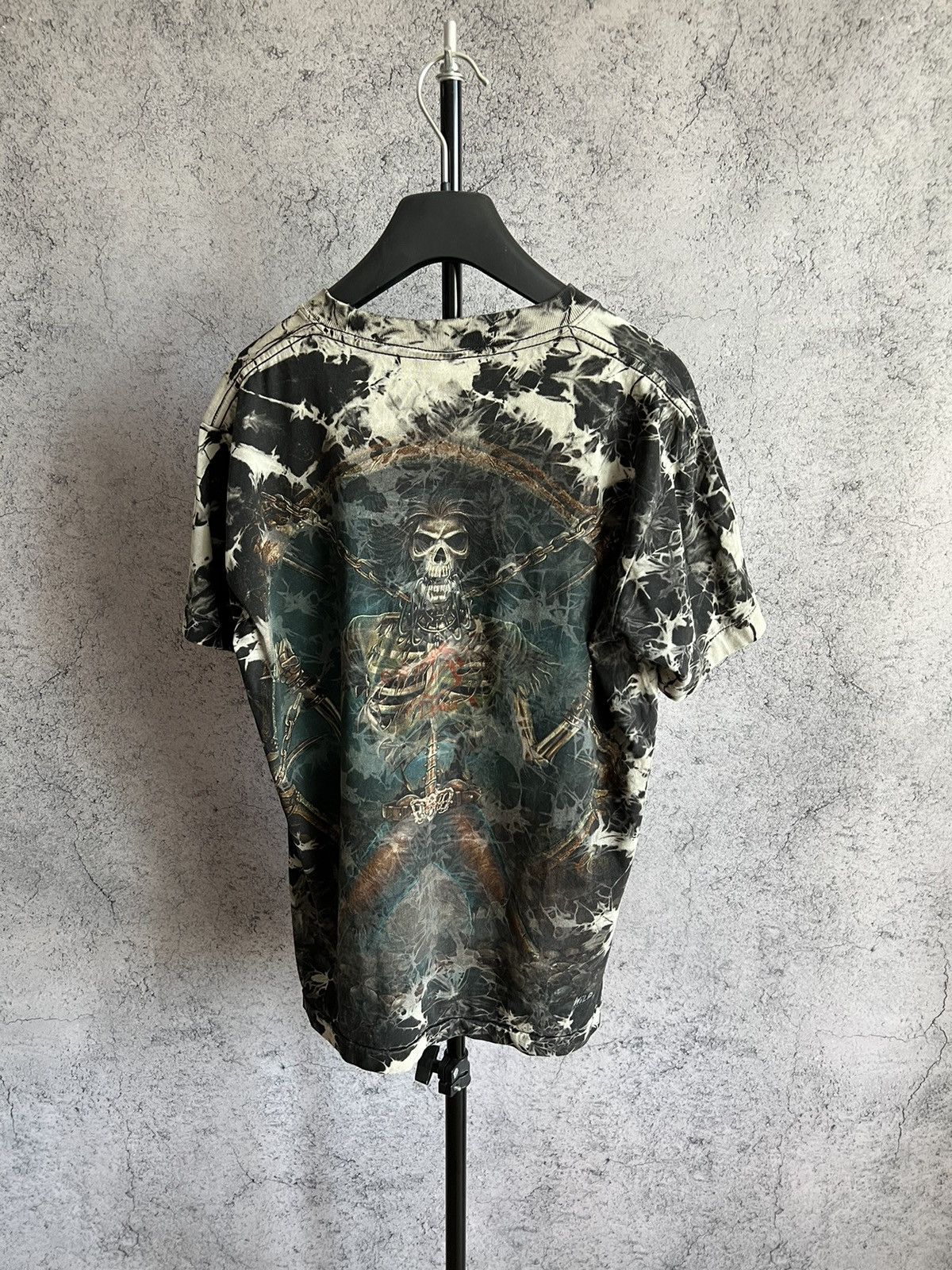 Other Wild Skulls T-shirt Overprint Y2K Skeleton Tee 00s neon logo Size US M / EU 48-50 / 2 - 13 Thumbnail