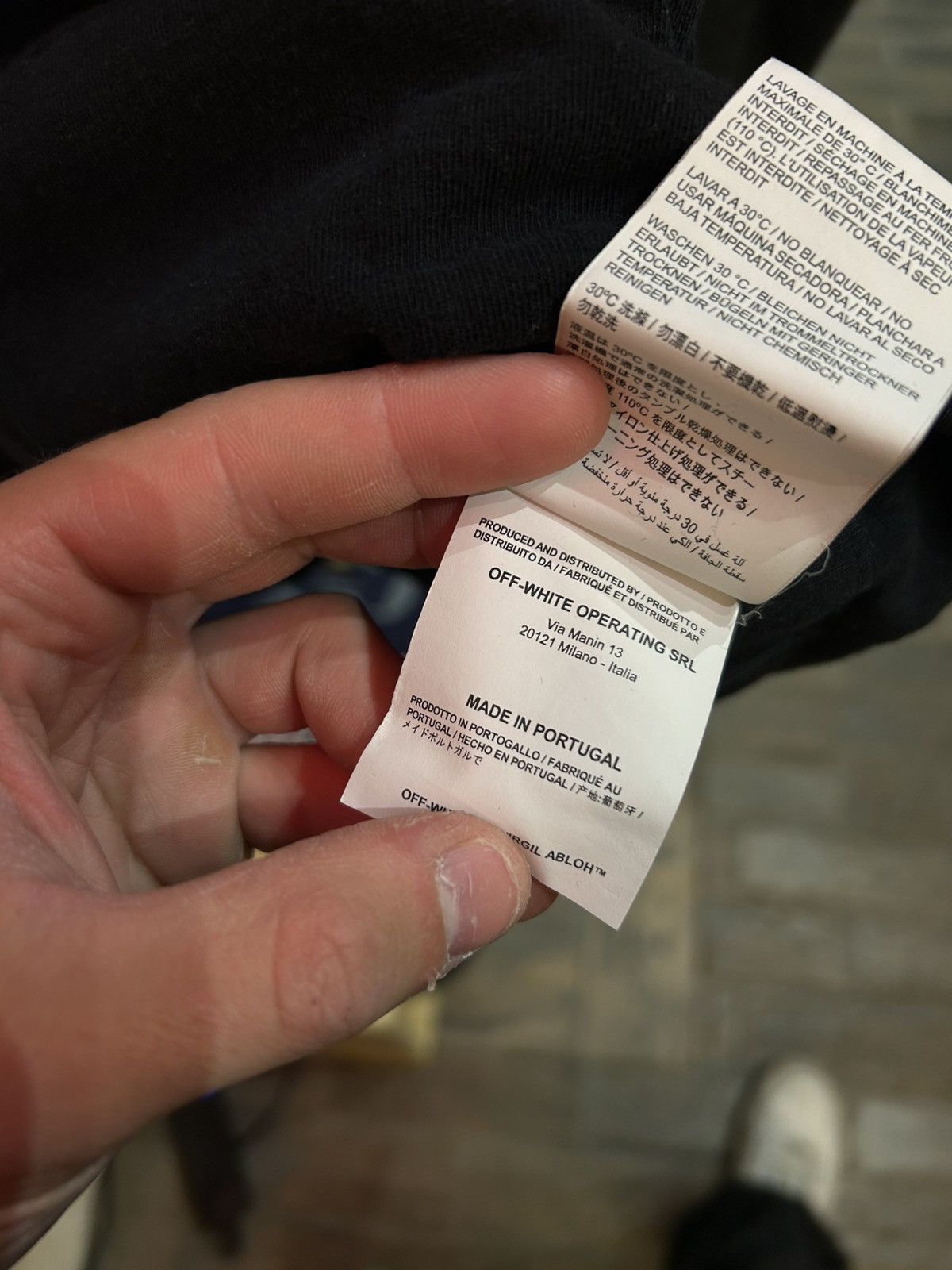 Off-White Off-White T-shirt Italian Market Size US L / EU 52-54 / 3 - 6 Thumbnail
