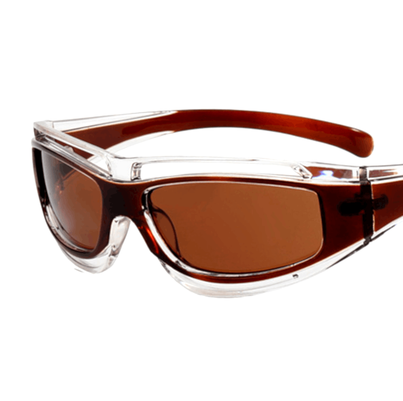 Vintage Punk Cat-Eye Aviation Streamline Sunglasses Cyber Rave Size ONE SIZE - 2 Thumbnail