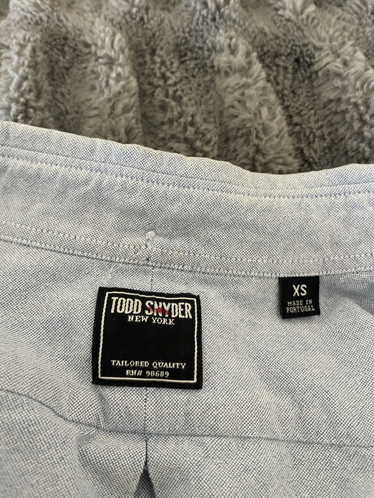Todd Snyder Selvedge Chambray denim Button down shirt Size US XS / EU 42 / 0 - 12 Thumbnail