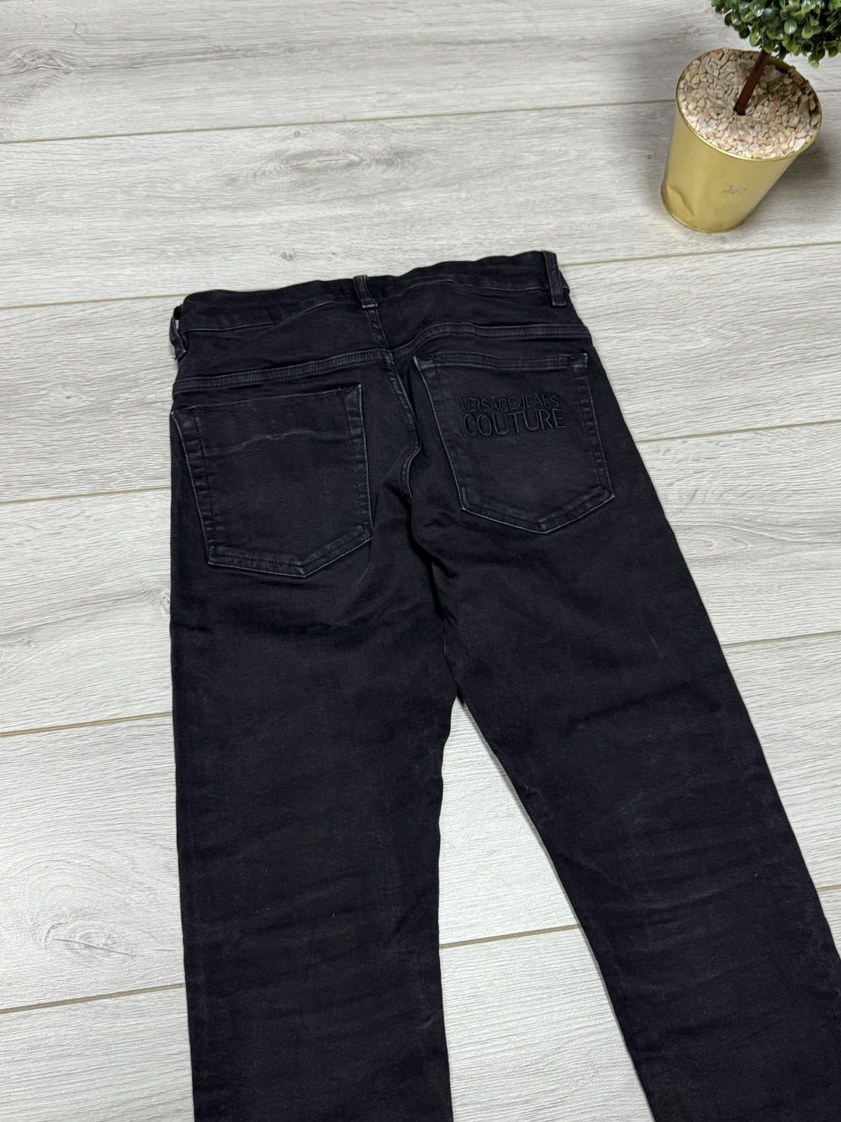 Versace Jeans Couture Versace big picket logo Stretchy jeans pants skinny Size US 30 / EU 46 - 1 Thumbnail