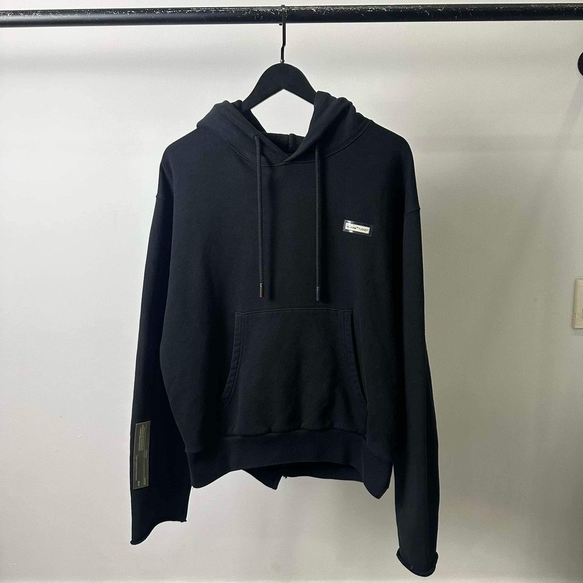 Off-White OFF WHITE BLACK HOODIE ( Form Boxy Fit) Size US M / EU 48-50 / 2 - 1 Thumbnail
